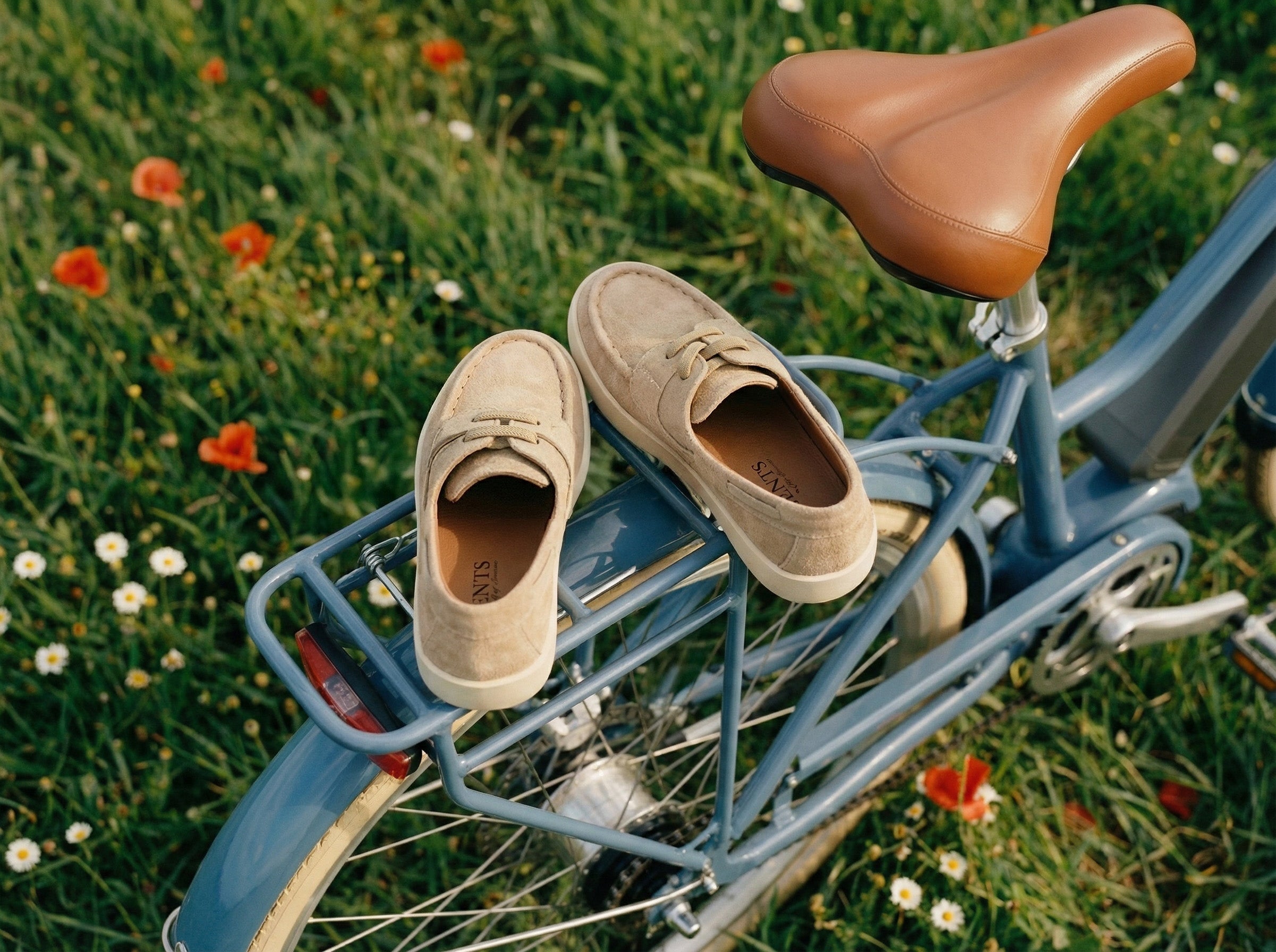 Saxon Light Beige Loafers