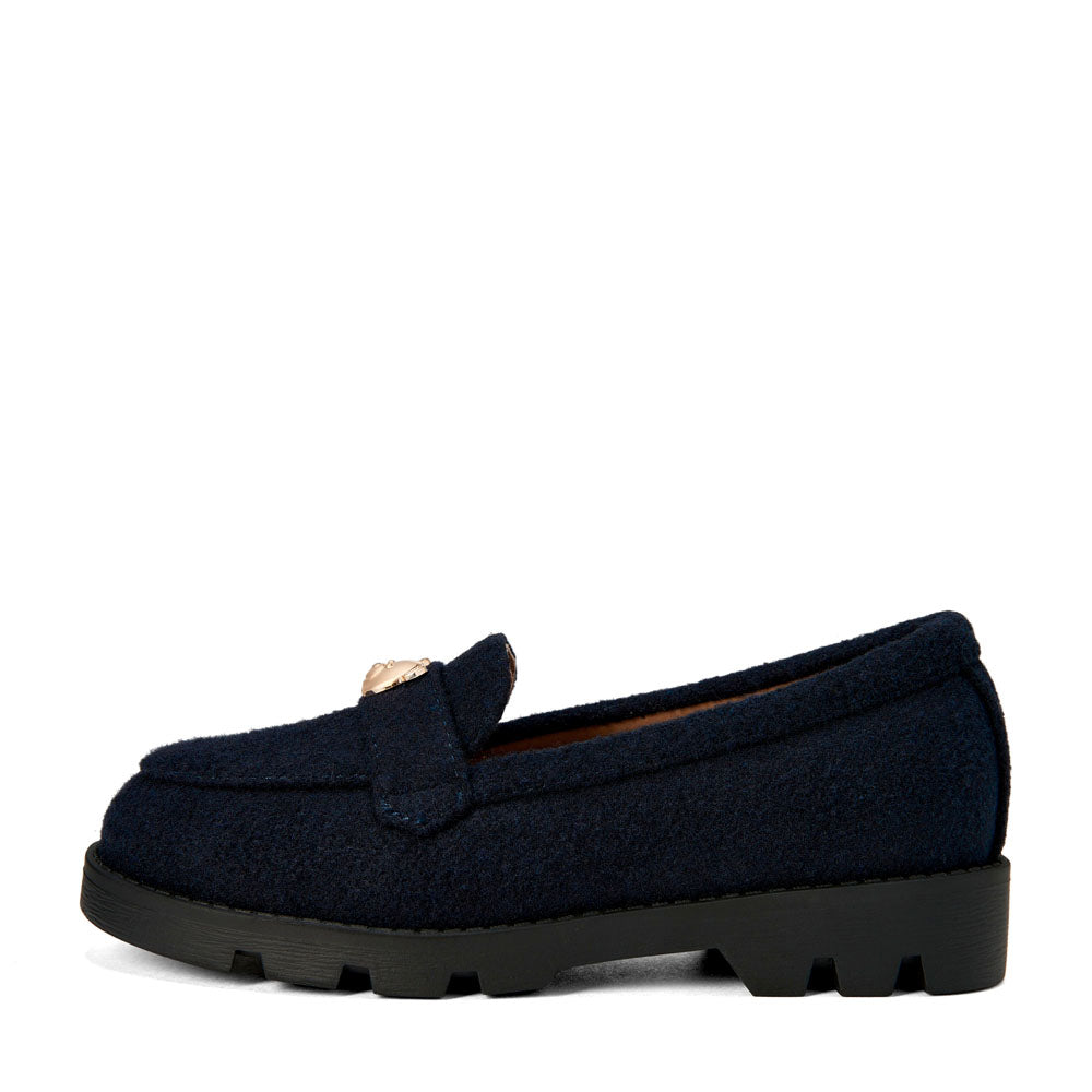 Parker Wool Navy Loafers
