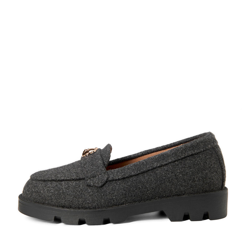 Parker Wool Grey Loafers