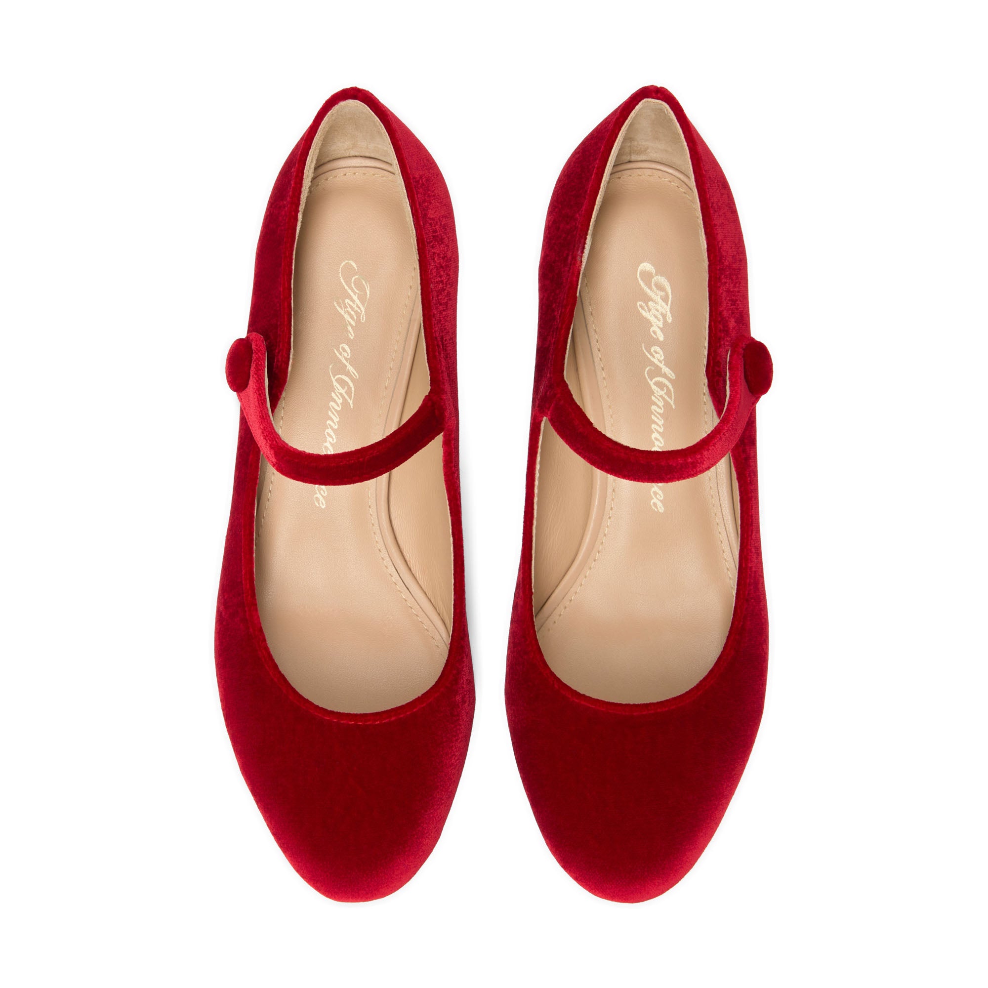 Gemma Velvet Red