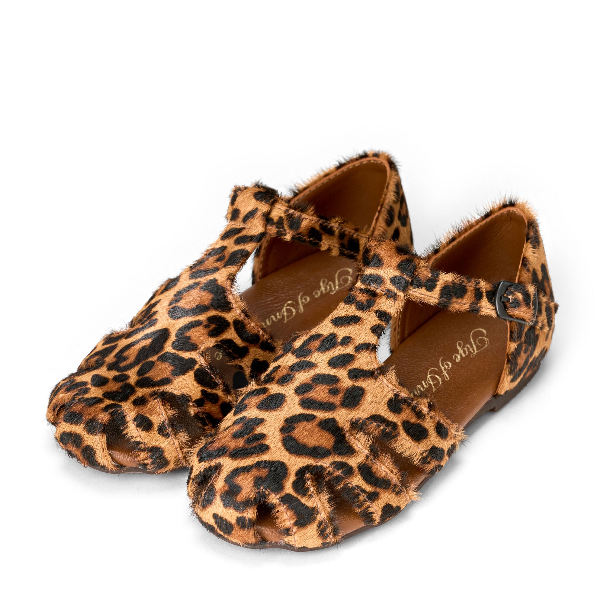 Kitty Animal Print Sandals