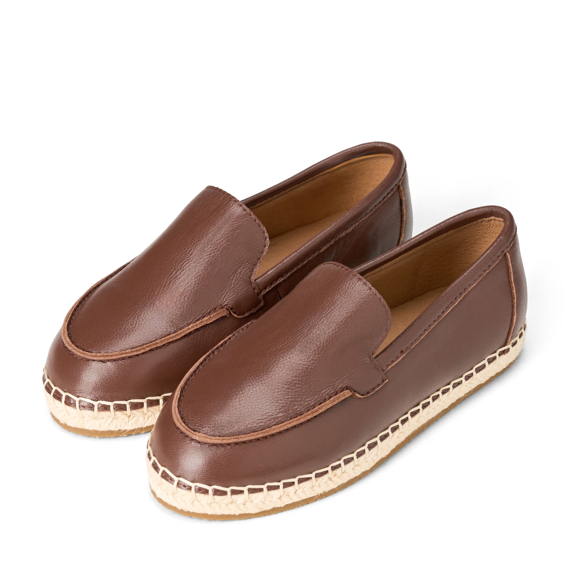 Bruno Leather Brown Loafers