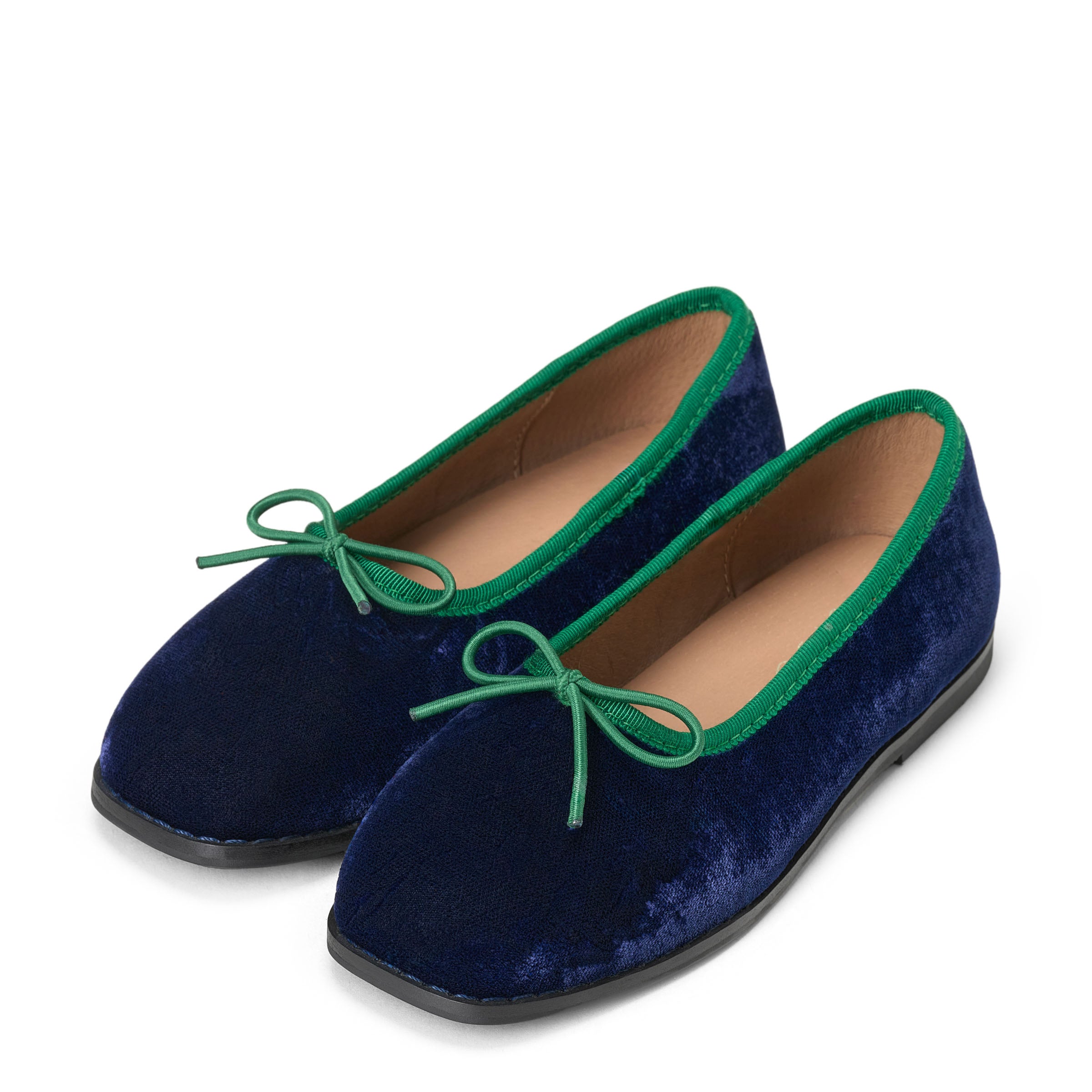 Carmen Navy/Green Shoes