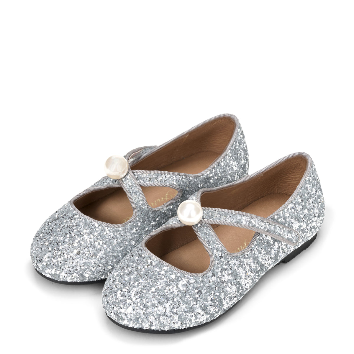 Kristen Glitter Silver Shoes