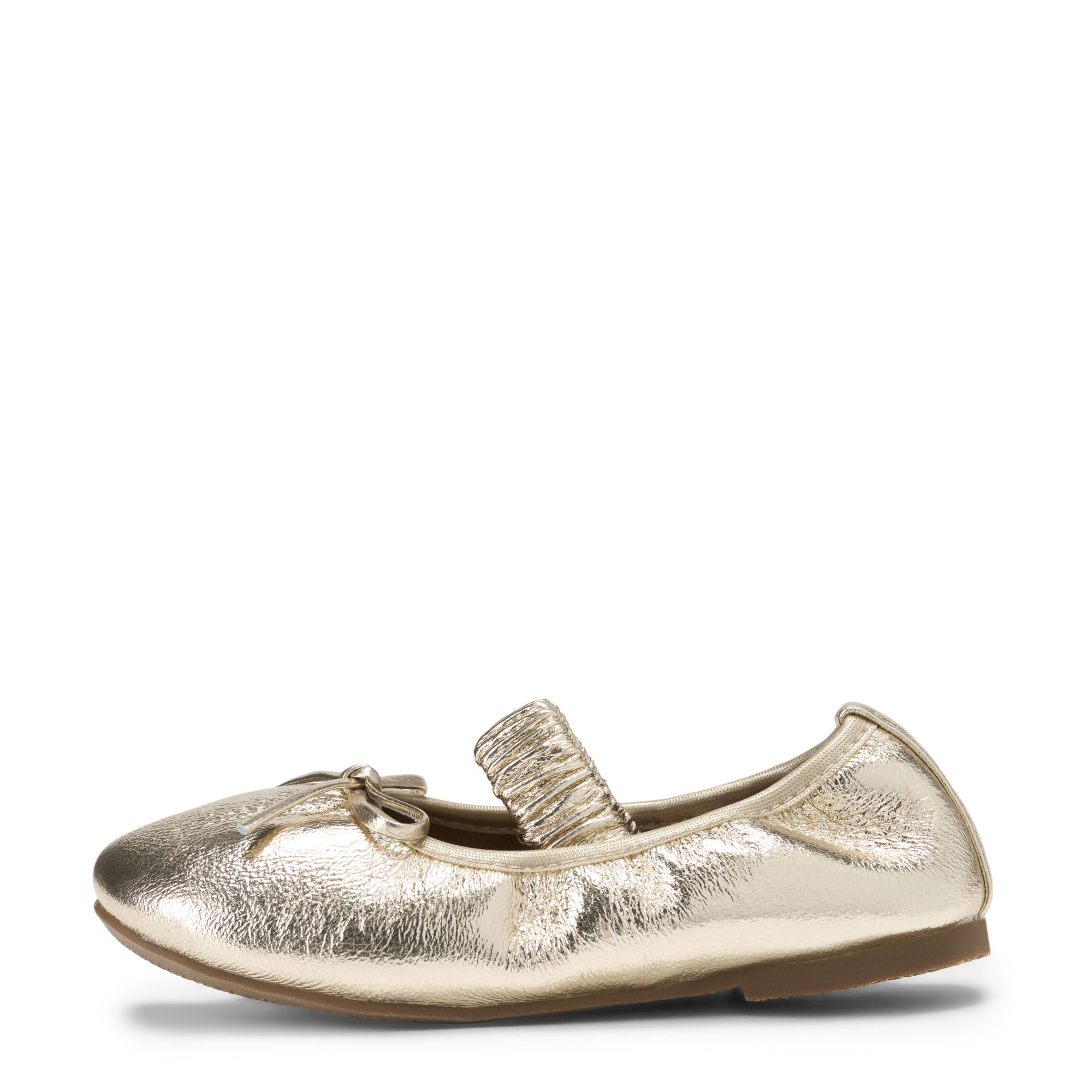 Sylvie Gold Flats