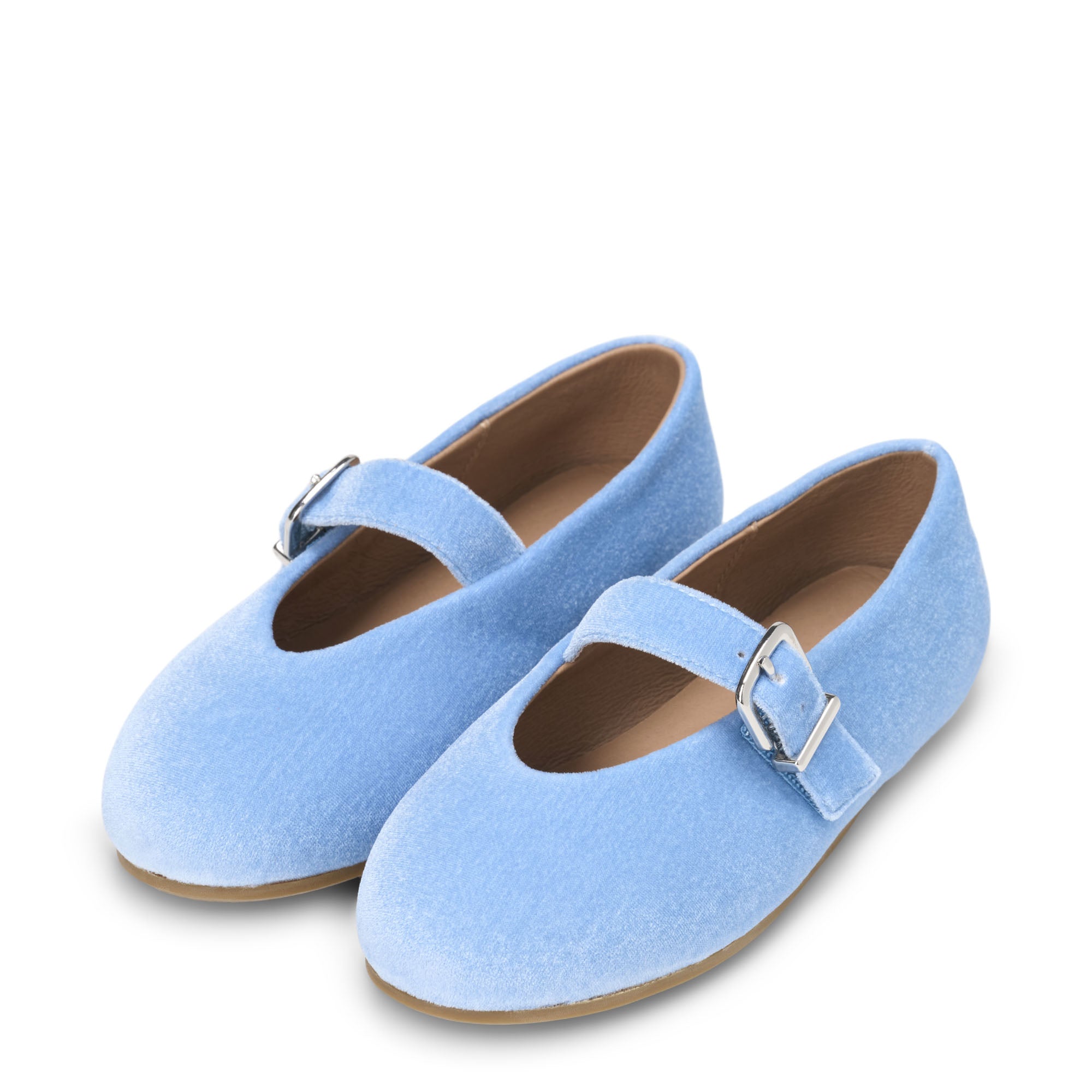 Sydney Light Blue Flats