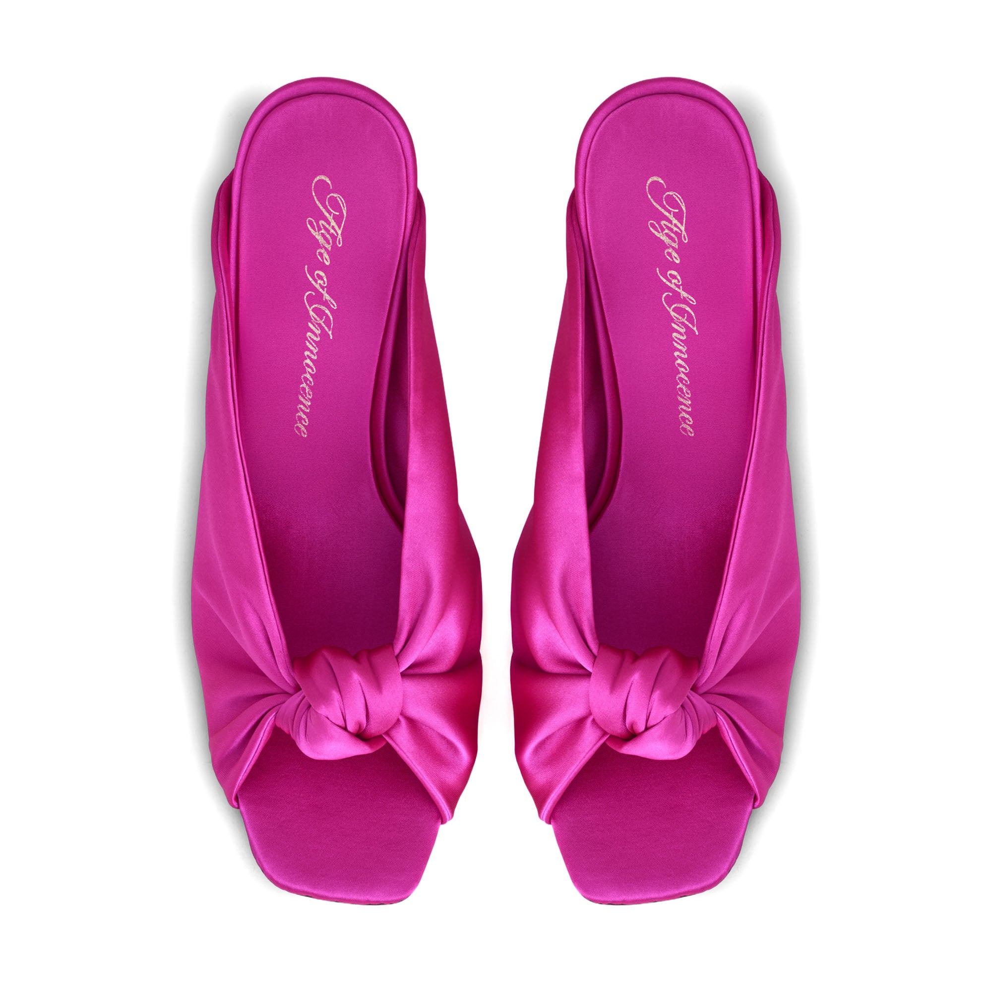 Cindy Fuchsia Mules