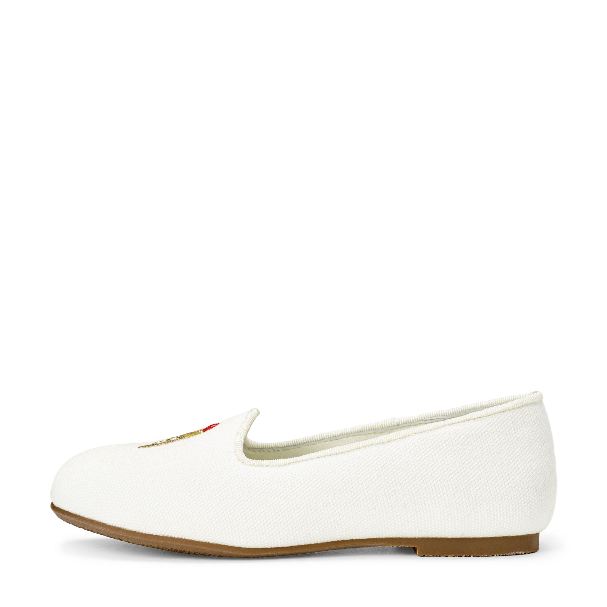 Elva White Loafers