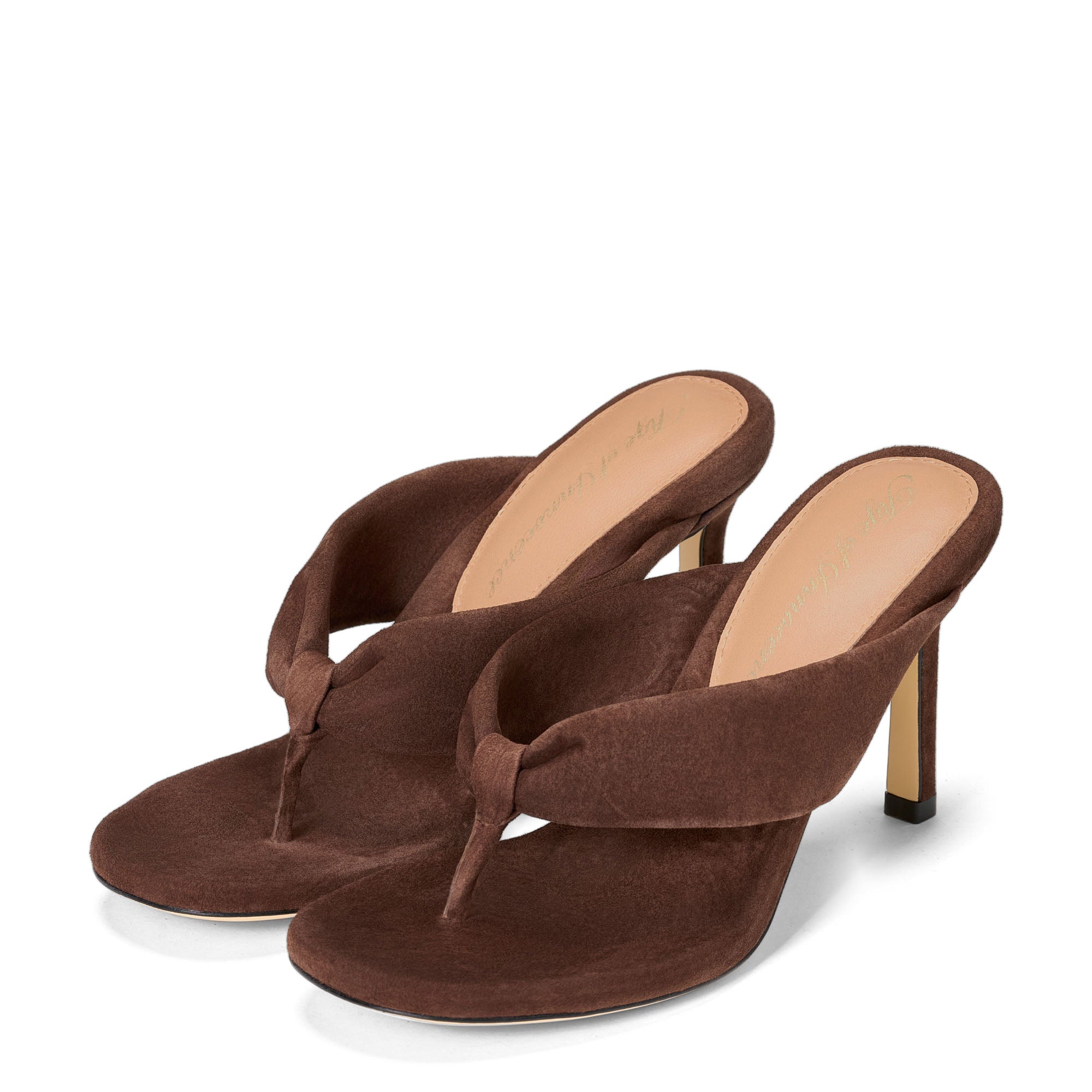 Layla Chocolate Mules