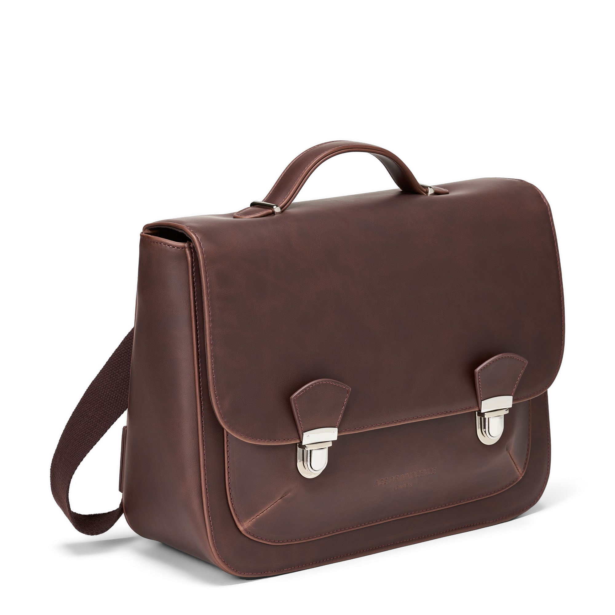 Boston PU Brown Schoolbag