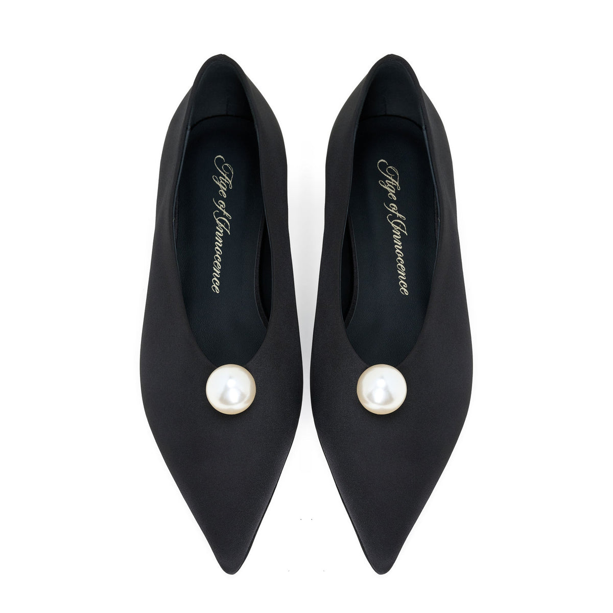 Athenais Black Shoes
