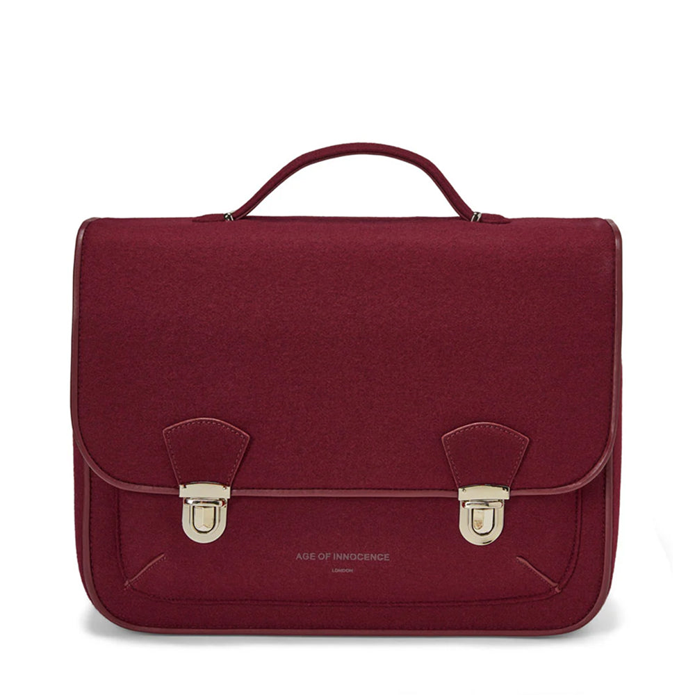 Boston Wool Burgundy