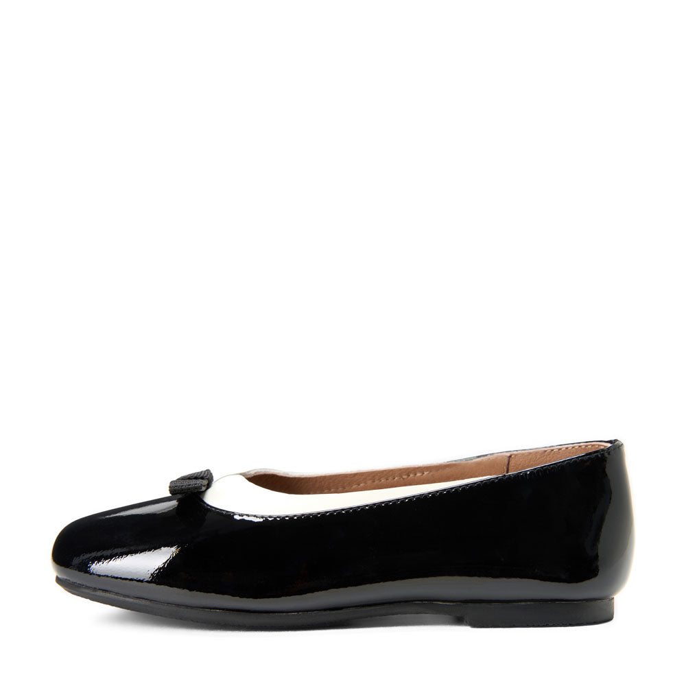 Josephine Black/White Shoes