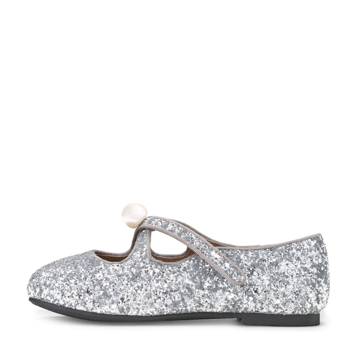 Kristen Glitter Silver Shoes