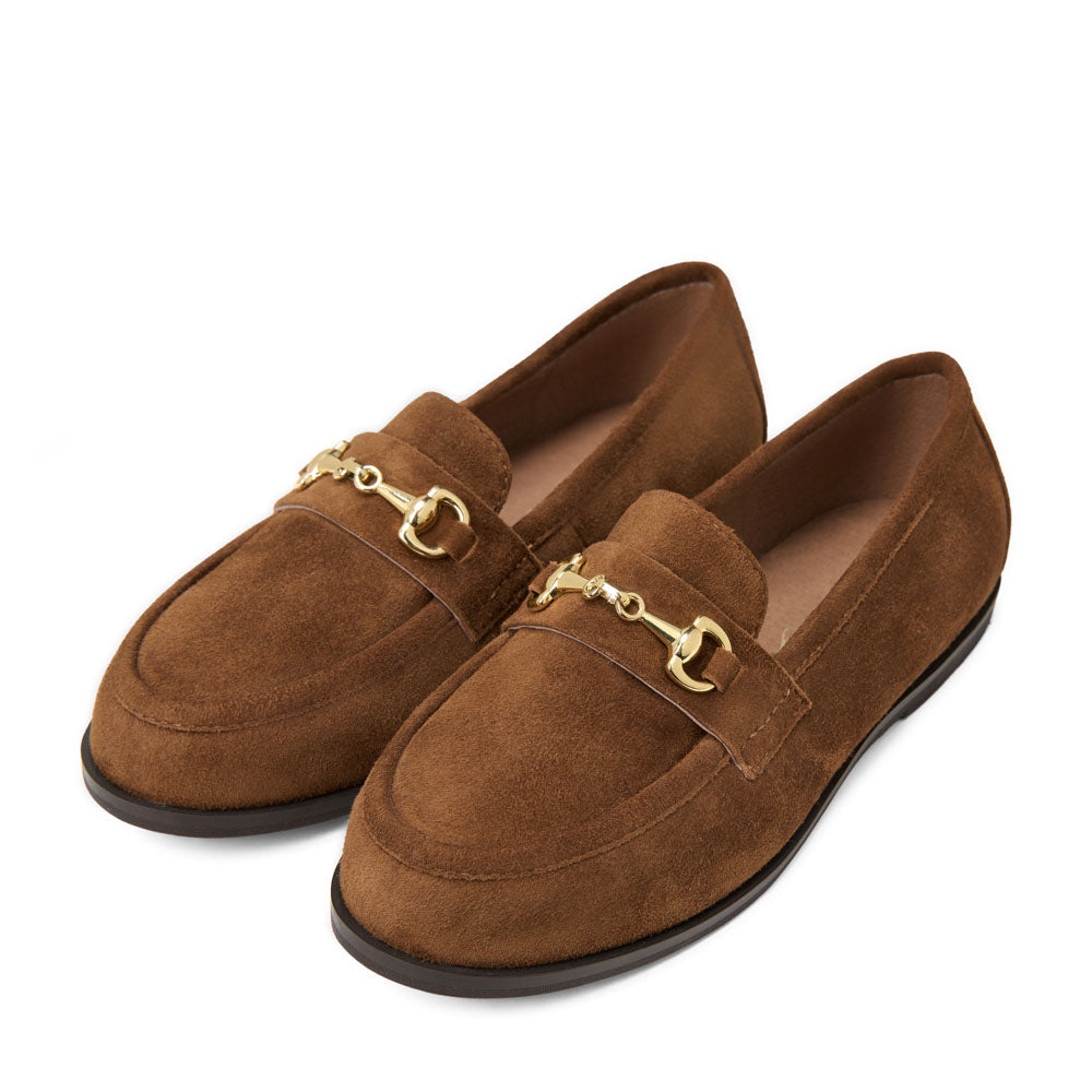 Priscilla Camel Loafers