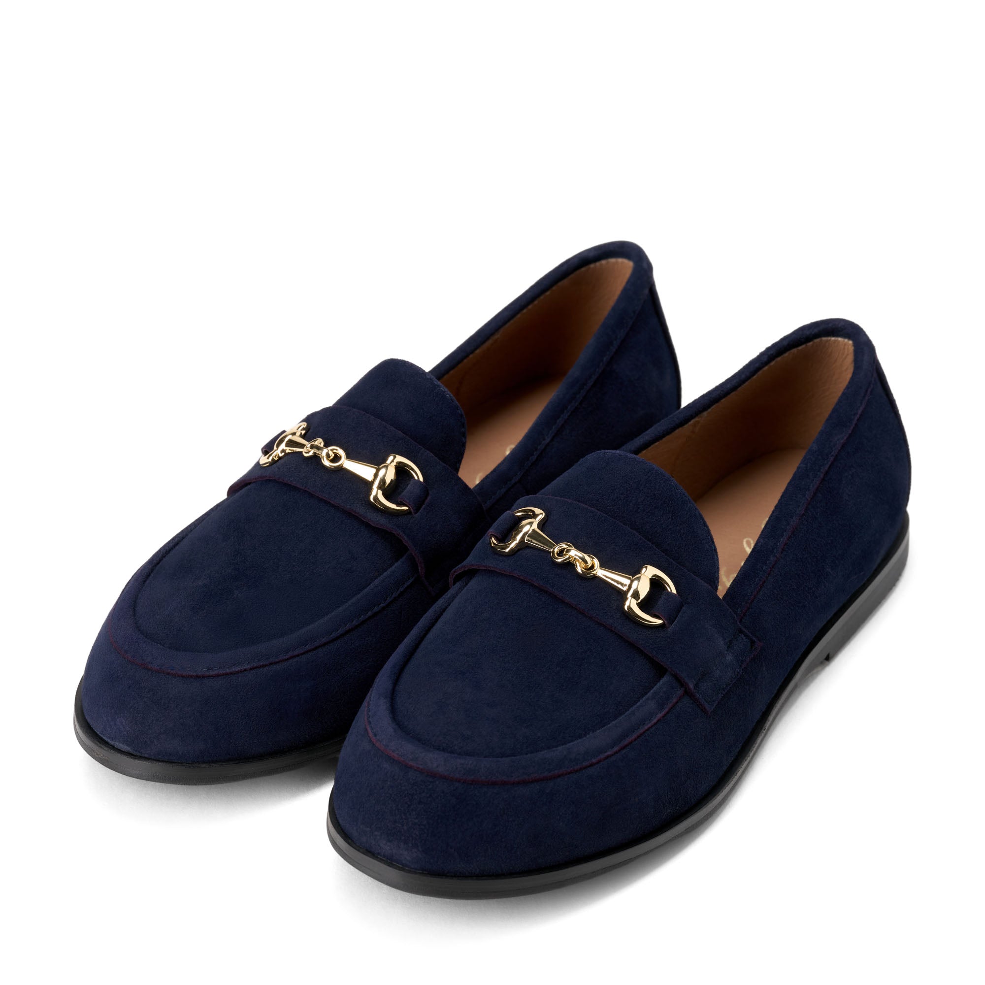 Priscilla Dark Navy Loafers