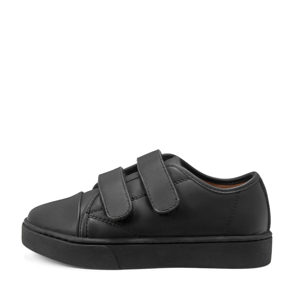 Robby Leather Black Sneakers