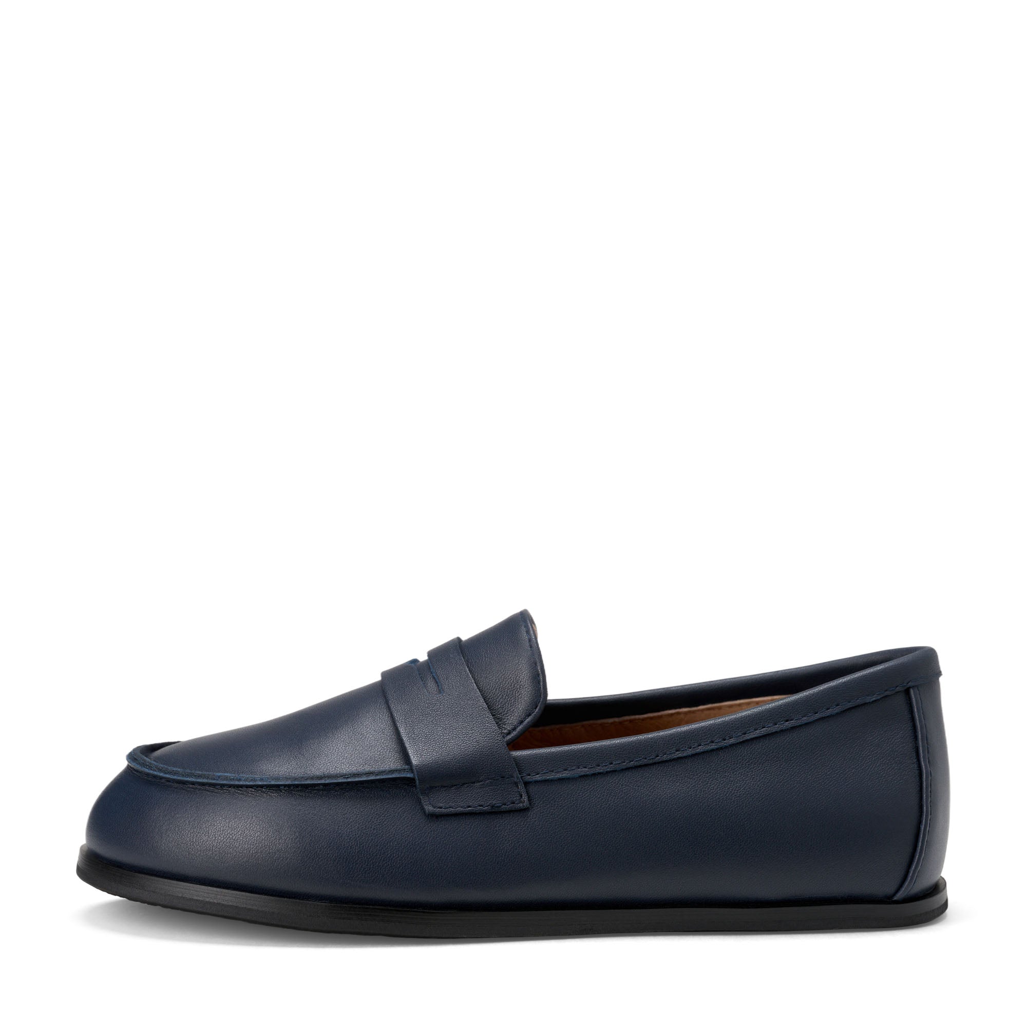 Ryan Leather Navy Loafers