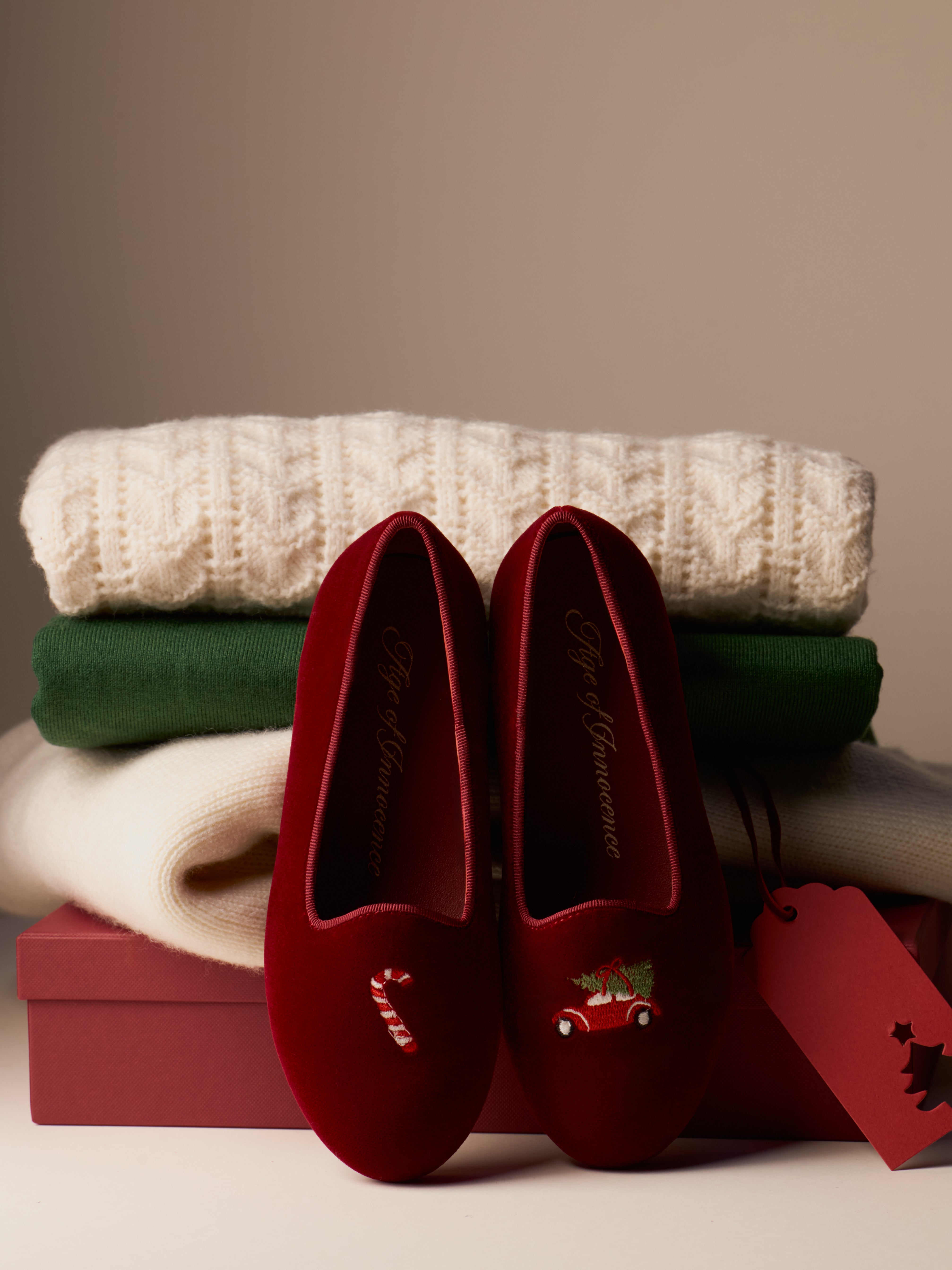 Santa Baby 2.0 Red Loafers