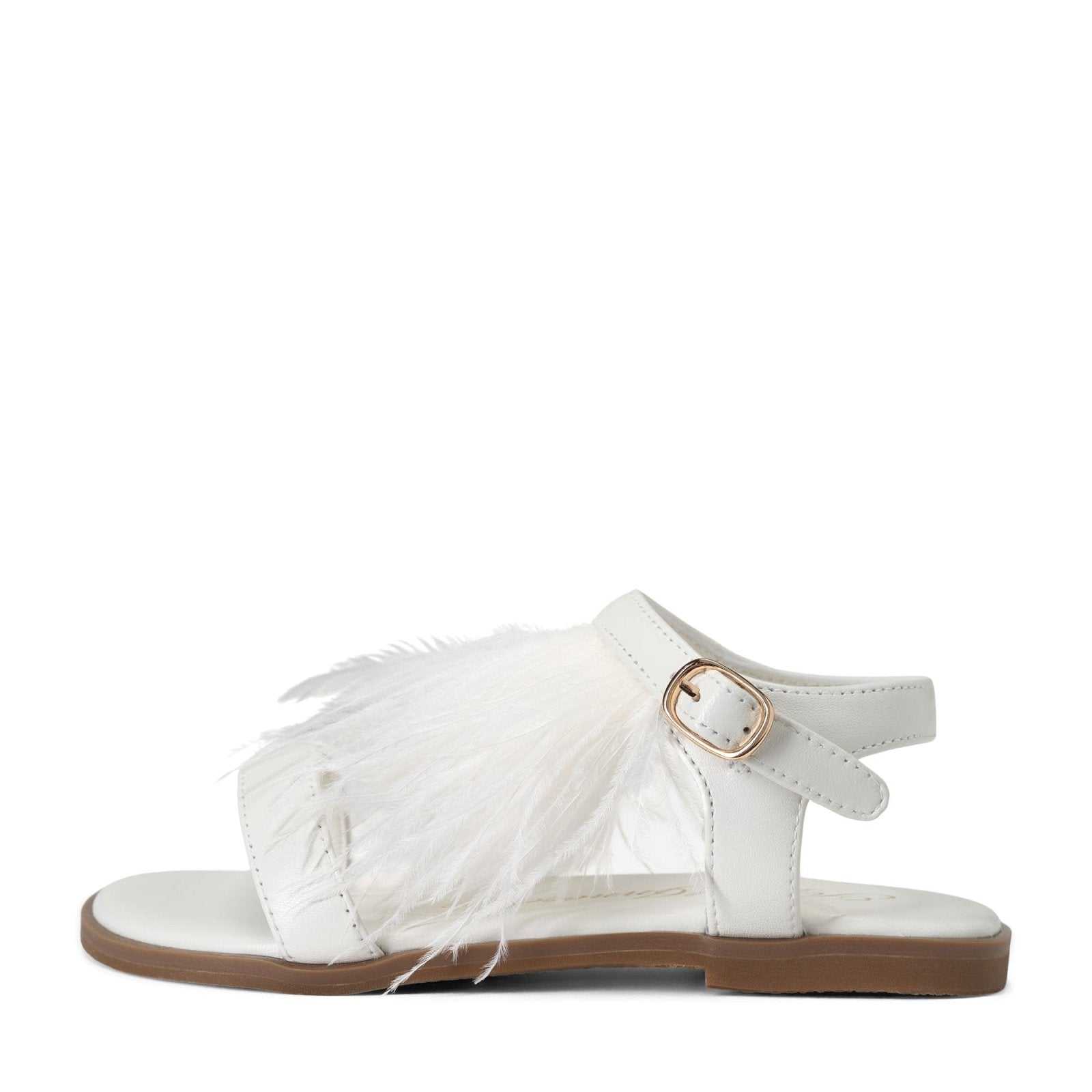 Elle White Sandals