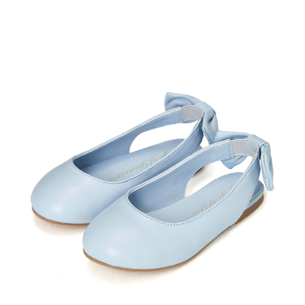 Amelie Leather Blue Sandals by Age of Innocence
