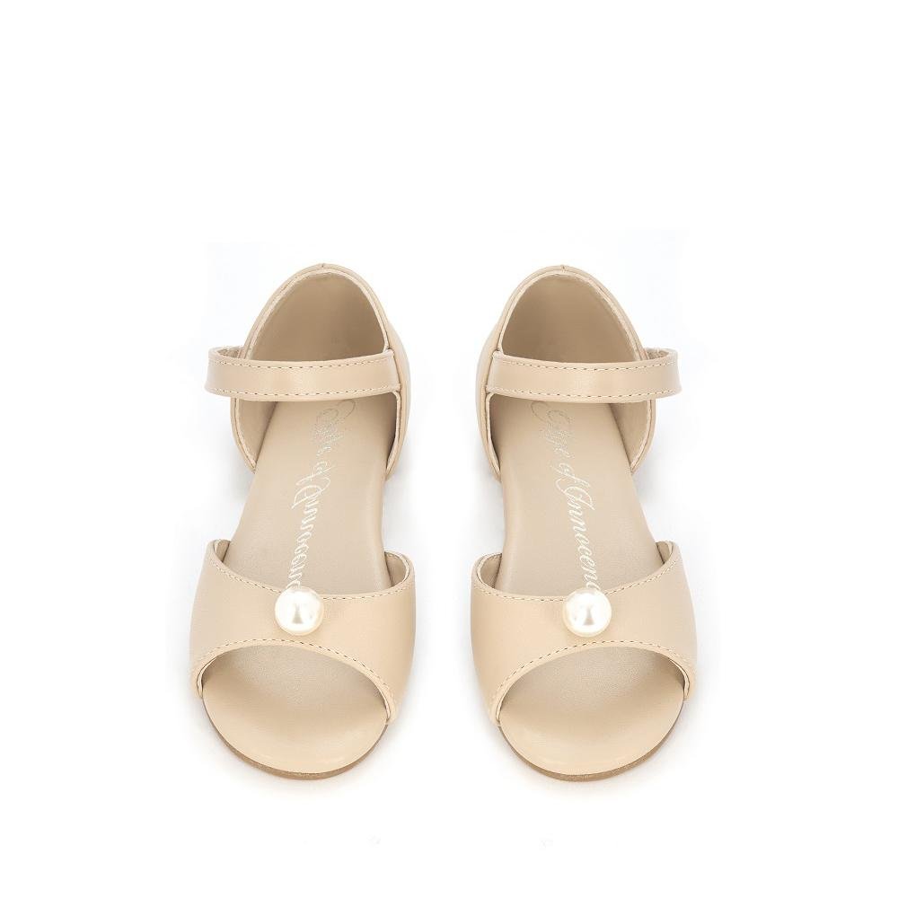 Mila Beige Sandals by Age of Innocence