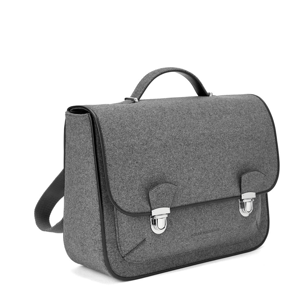 Boston Wool Schoolbag by Age of Innocence