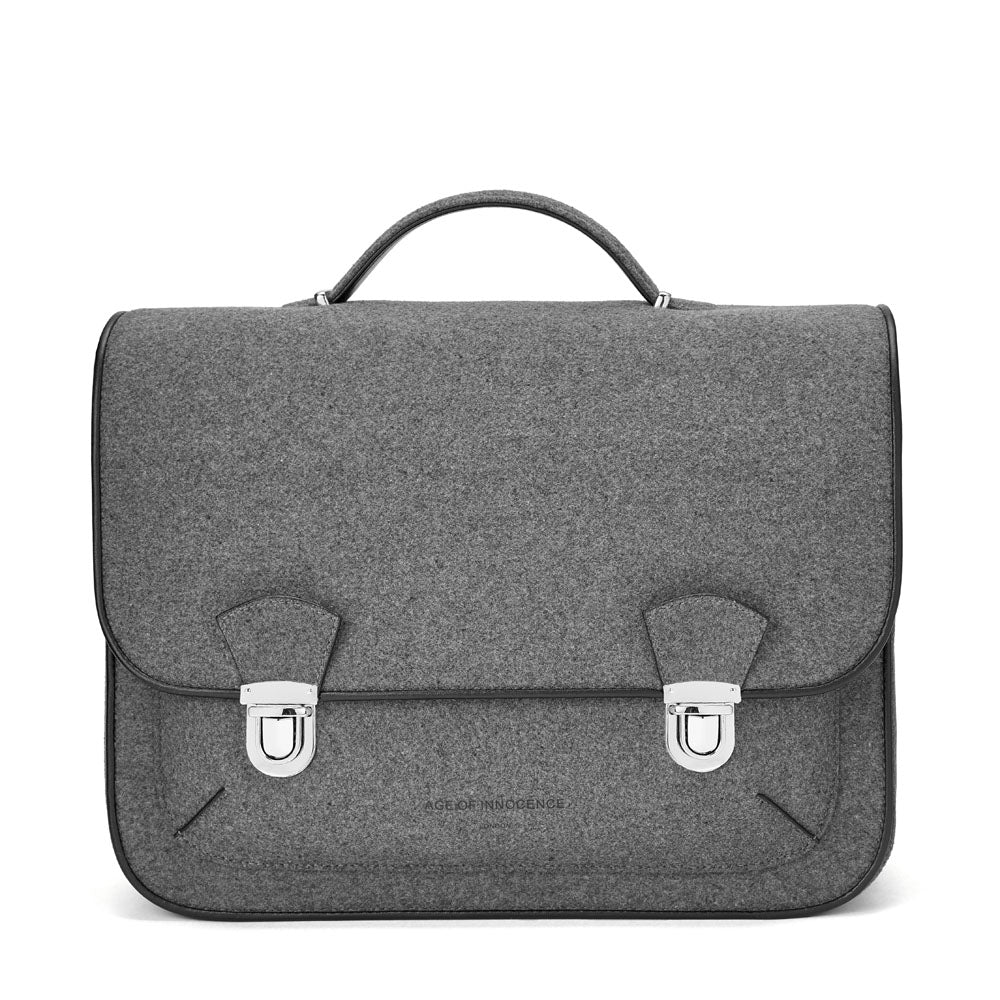 Boston Wool Schoolbag by Age of Innocence