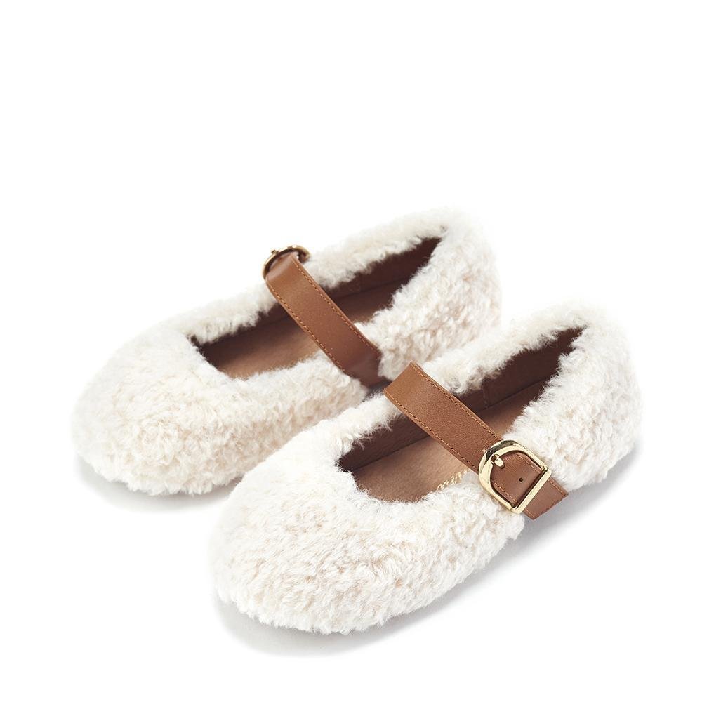 Buffy Milk/Camel Shoes by Age of Innocence