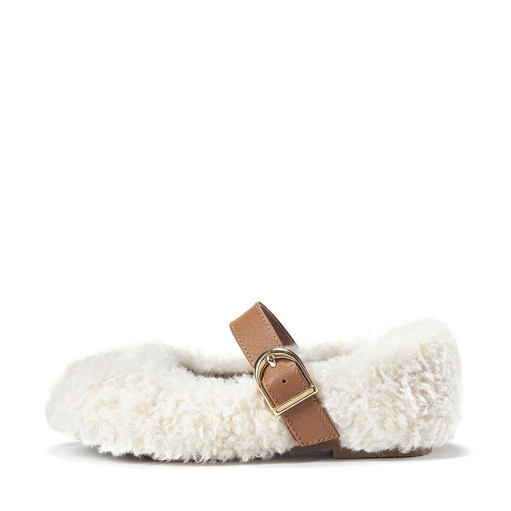 Buffy Milk/Camel Shoes by Age of Innocence