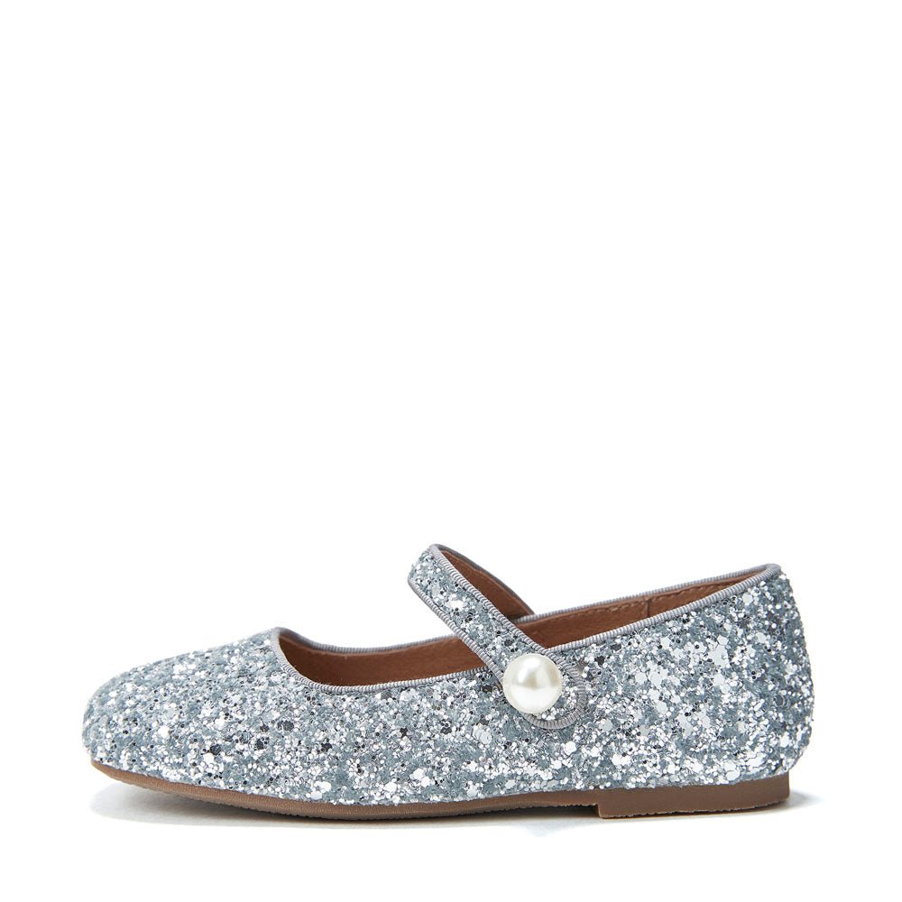 Gloria Silver Shoes by Age of Innocence