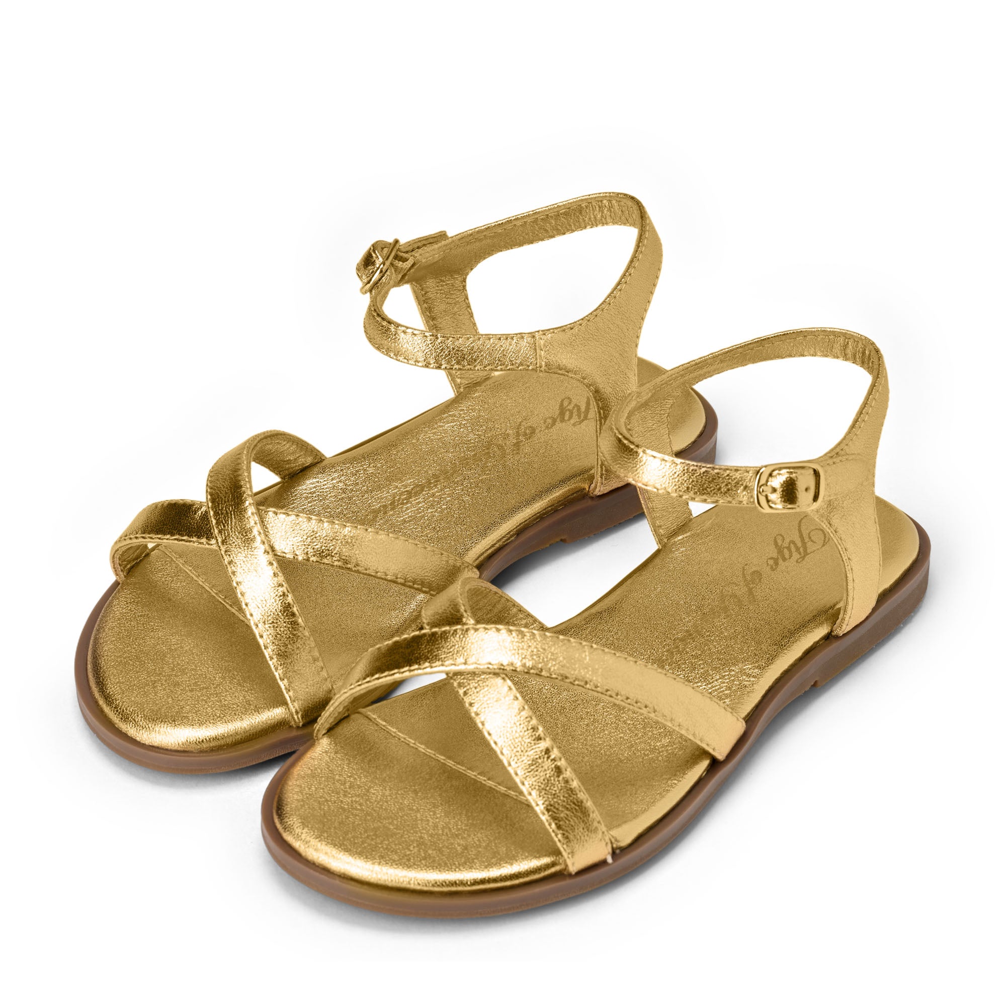 Seraphine Gold Sandals