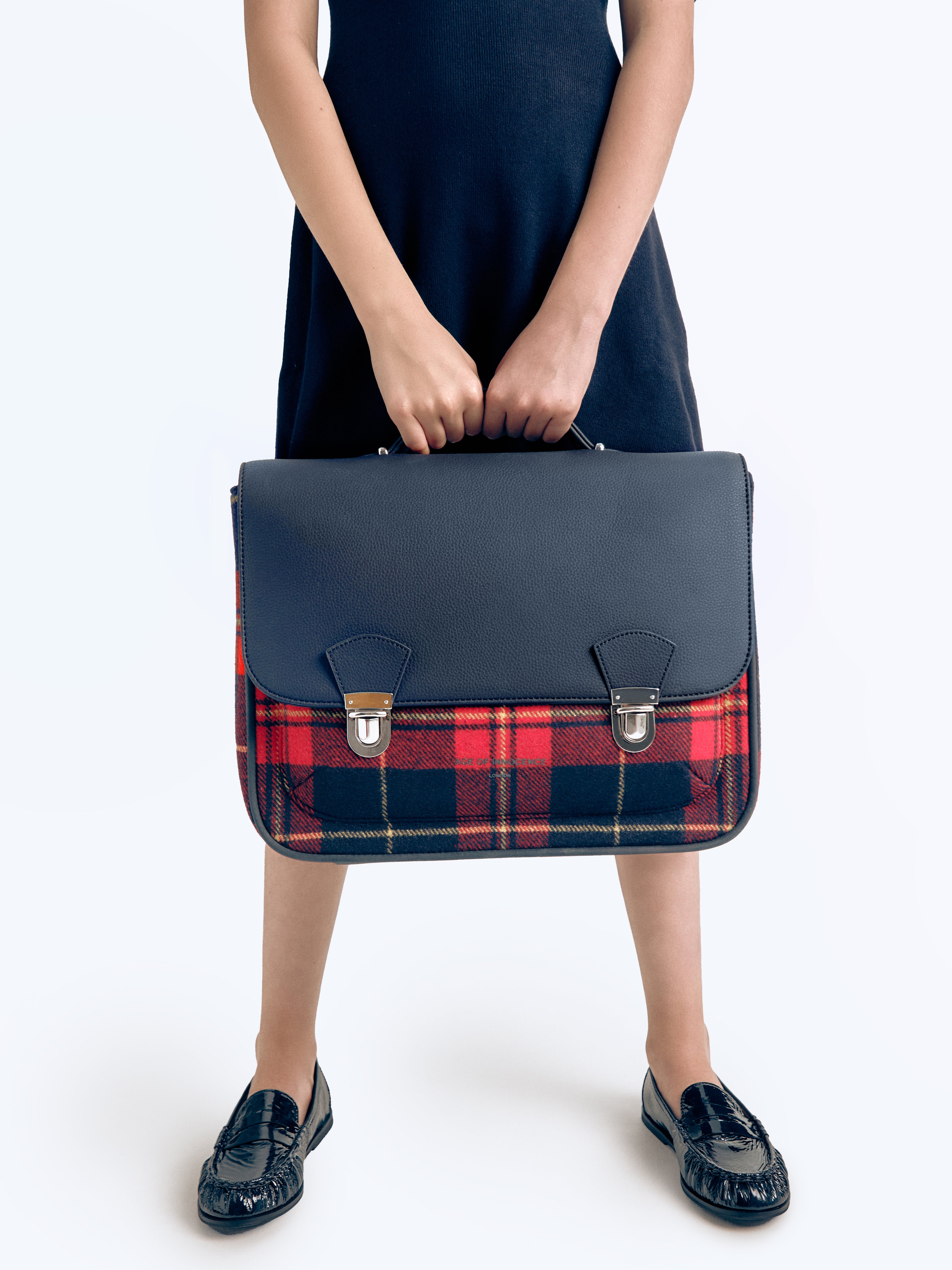 Boston 2.0 Navy Schoolbag