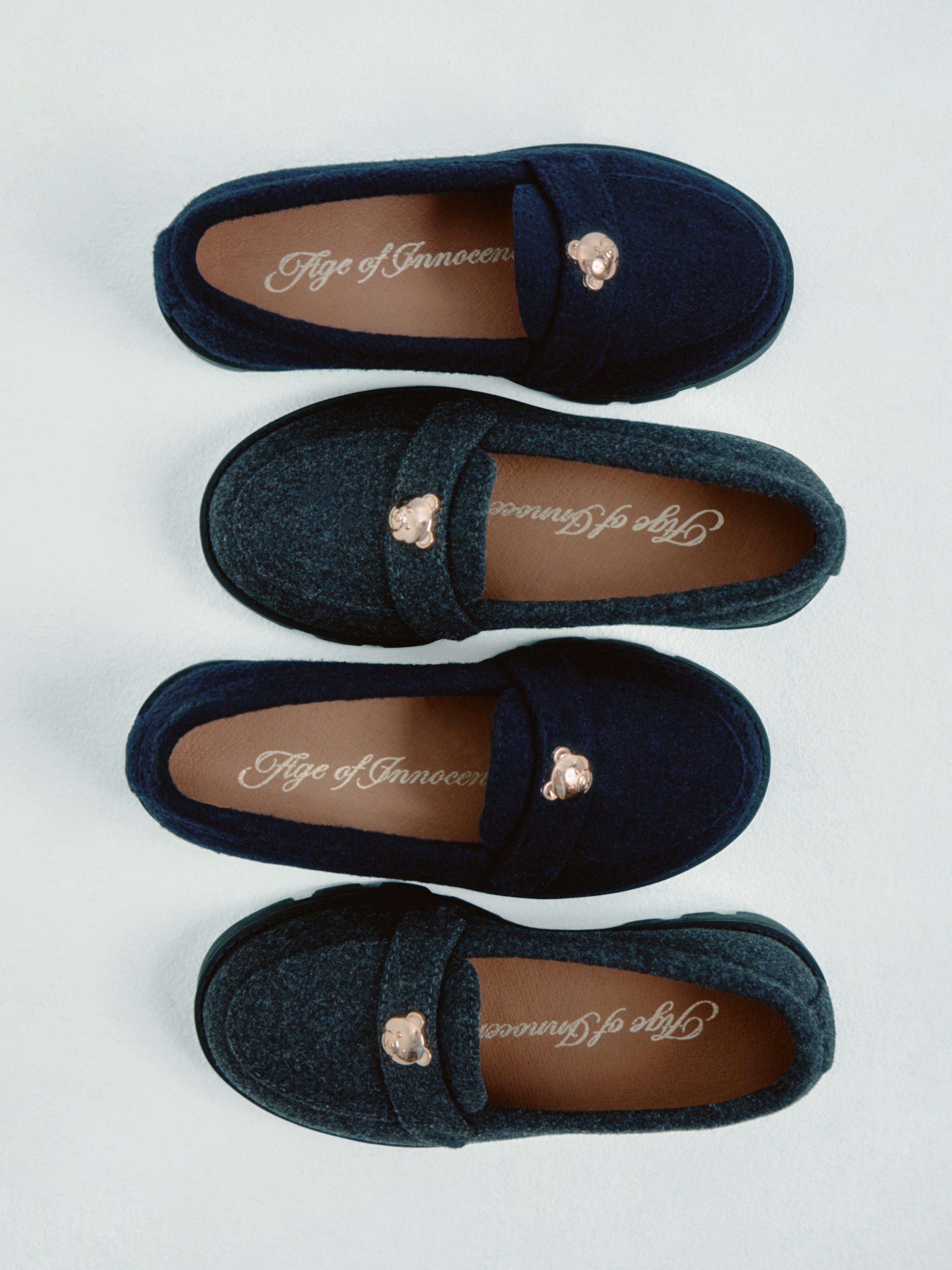 Parker Wool Navy Loafers