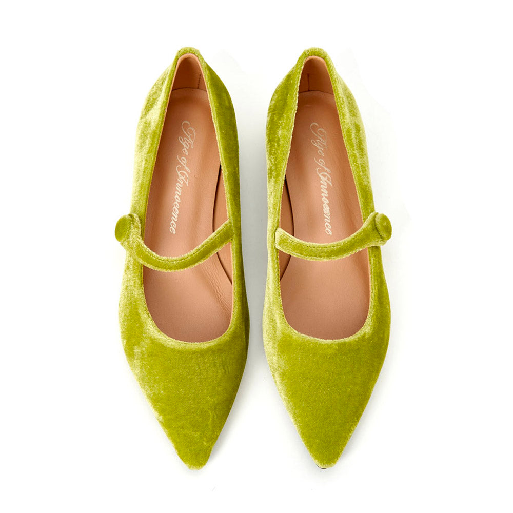 Thea Velvet Light Green