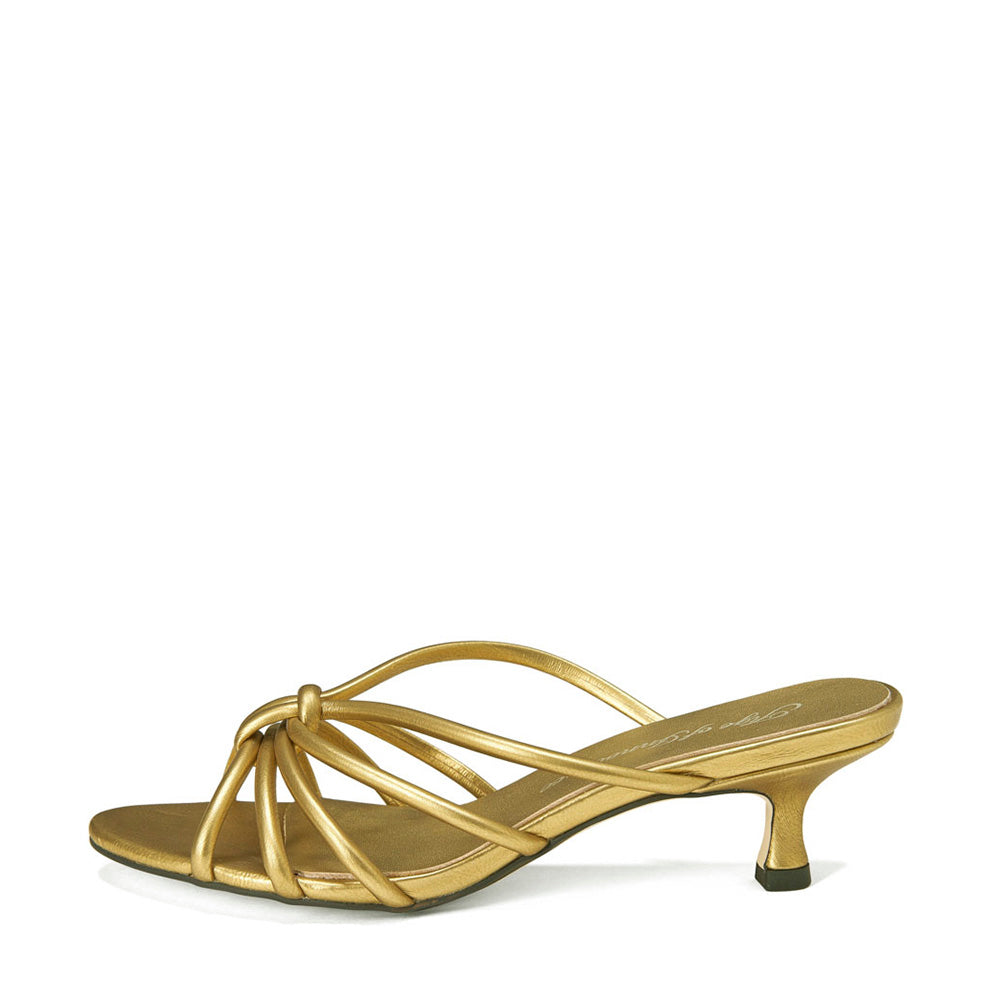 Adeline Gold Mules