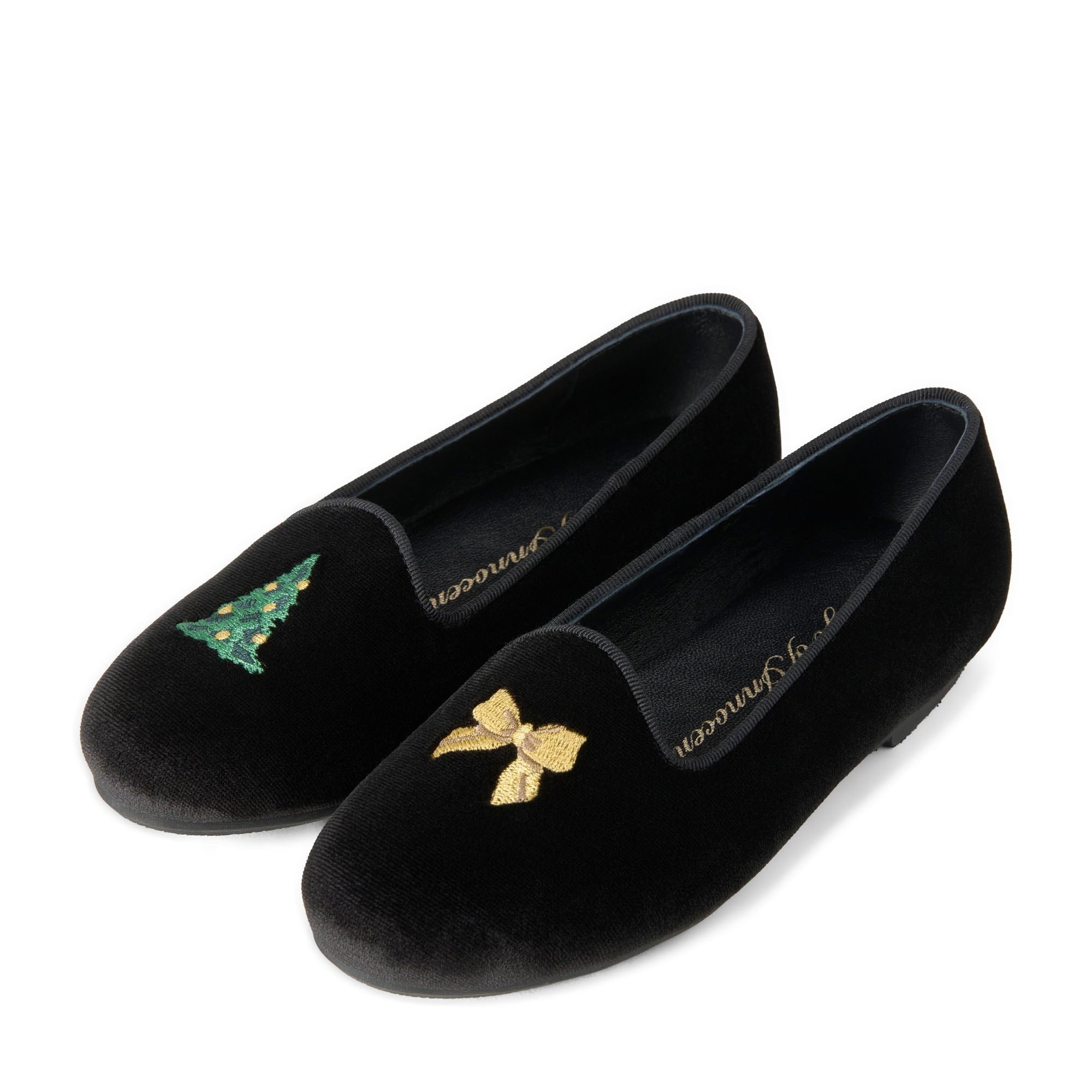 Santa Baby Black Loafers Loafers Age of Innocence