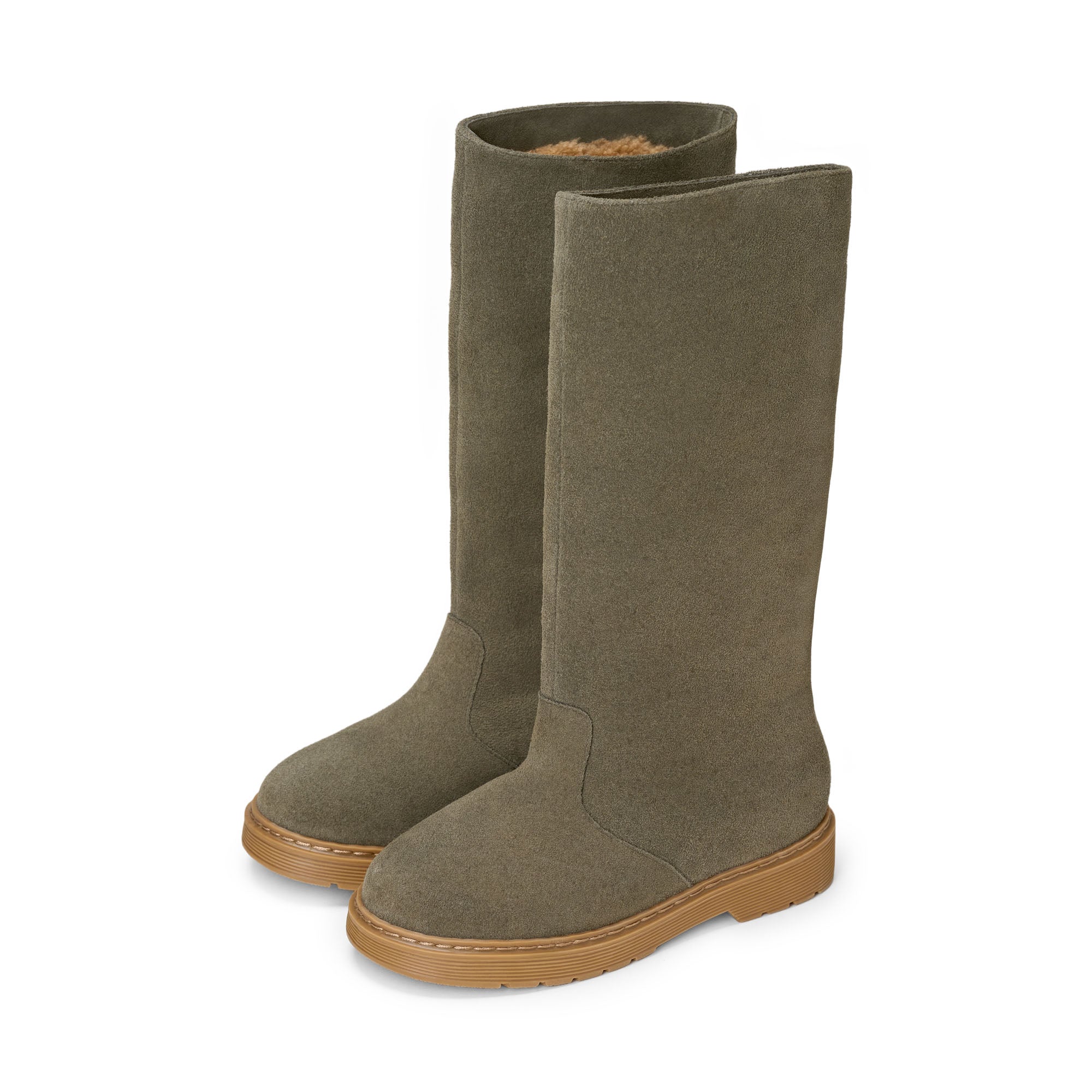 Aletta Khaki Boots Boots Age of Innocence