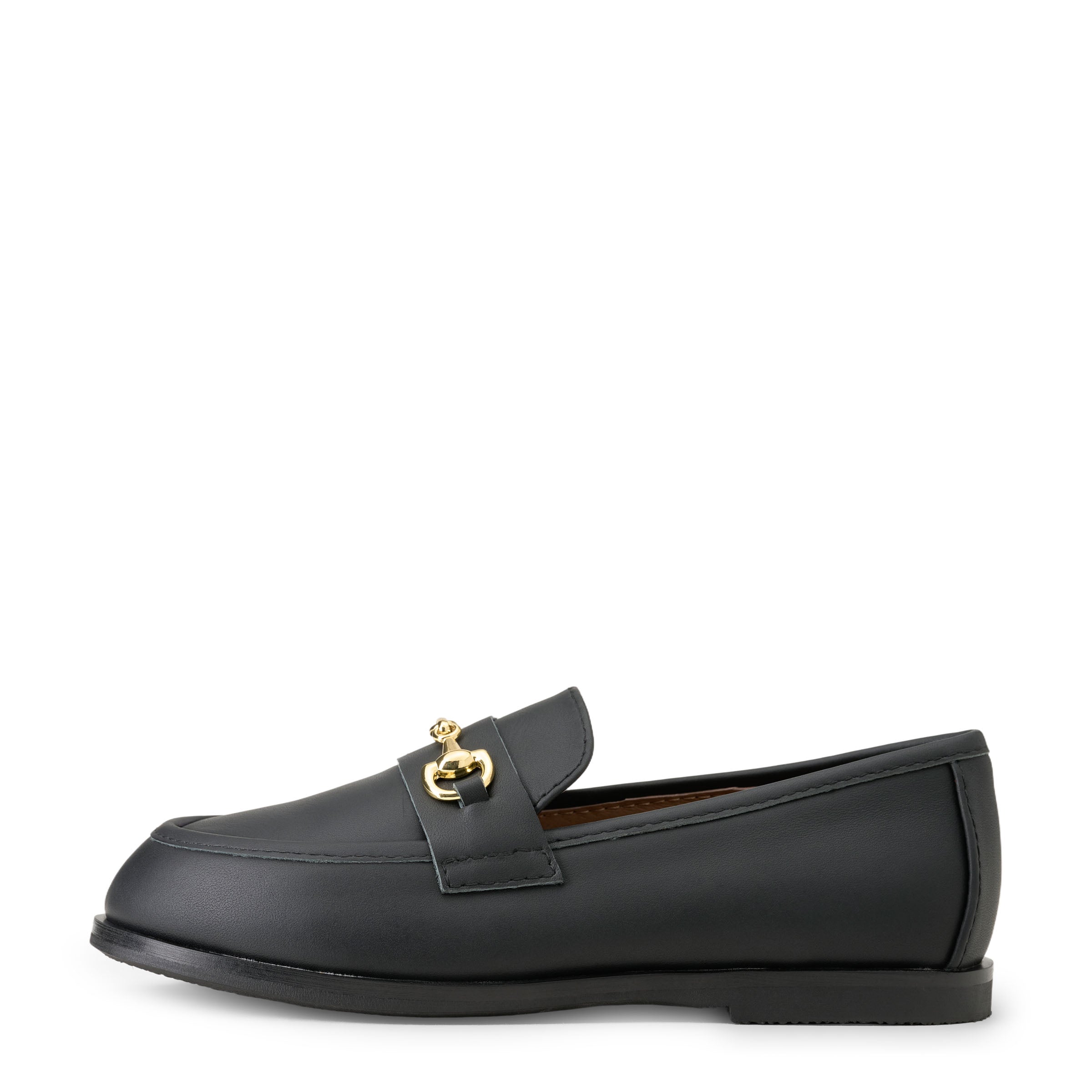 Priscilla Leather Black Shoes