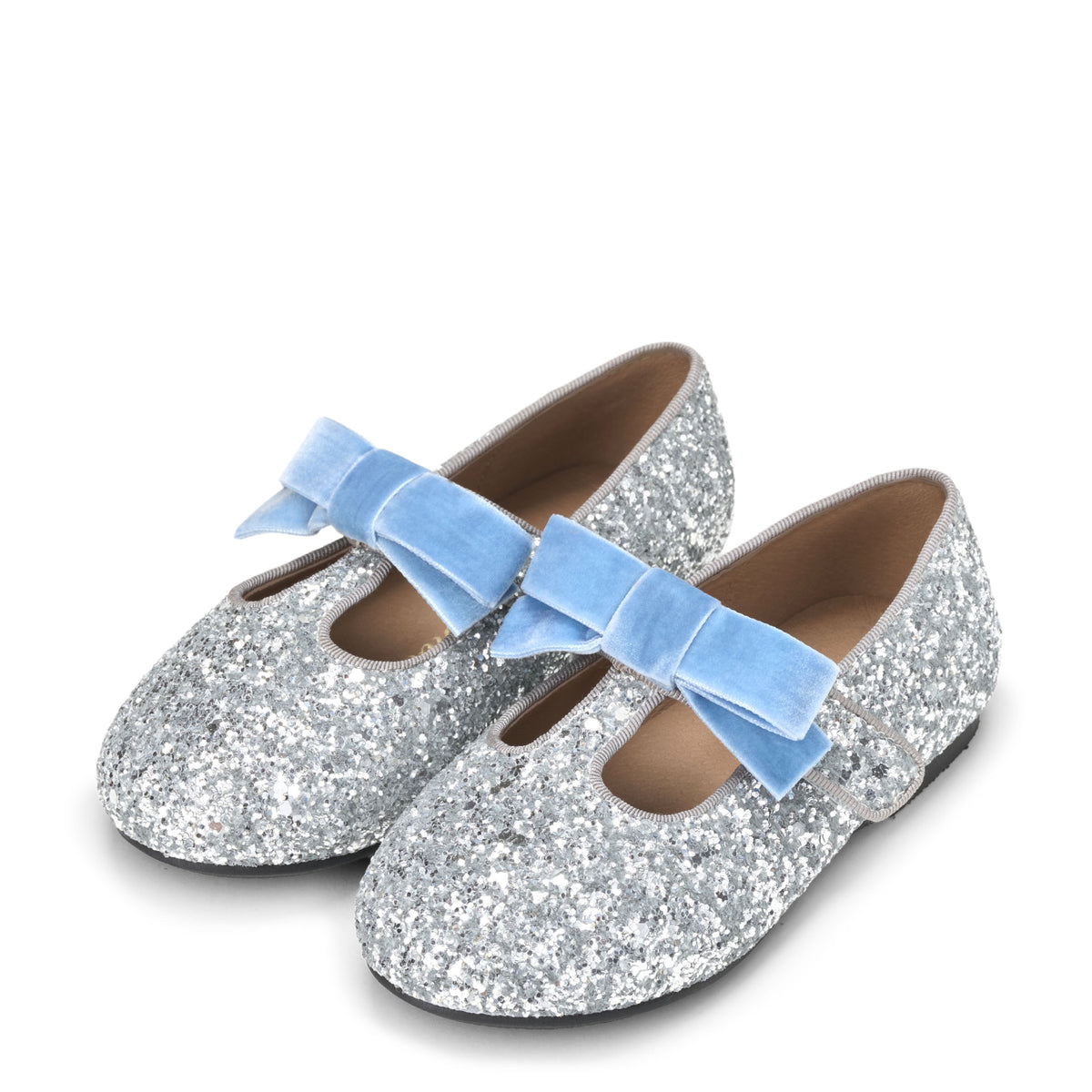 Yael Glitter Silver/Blue Shoes