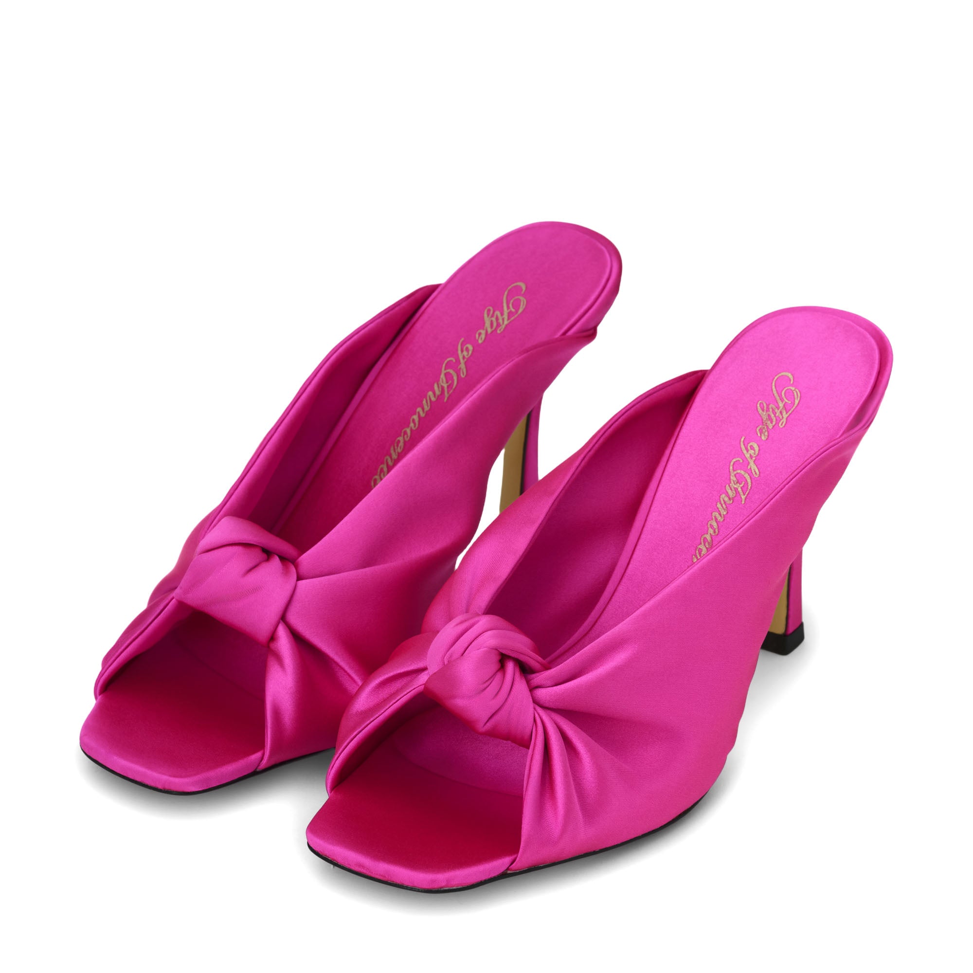 Cindy Fuchsia Mules