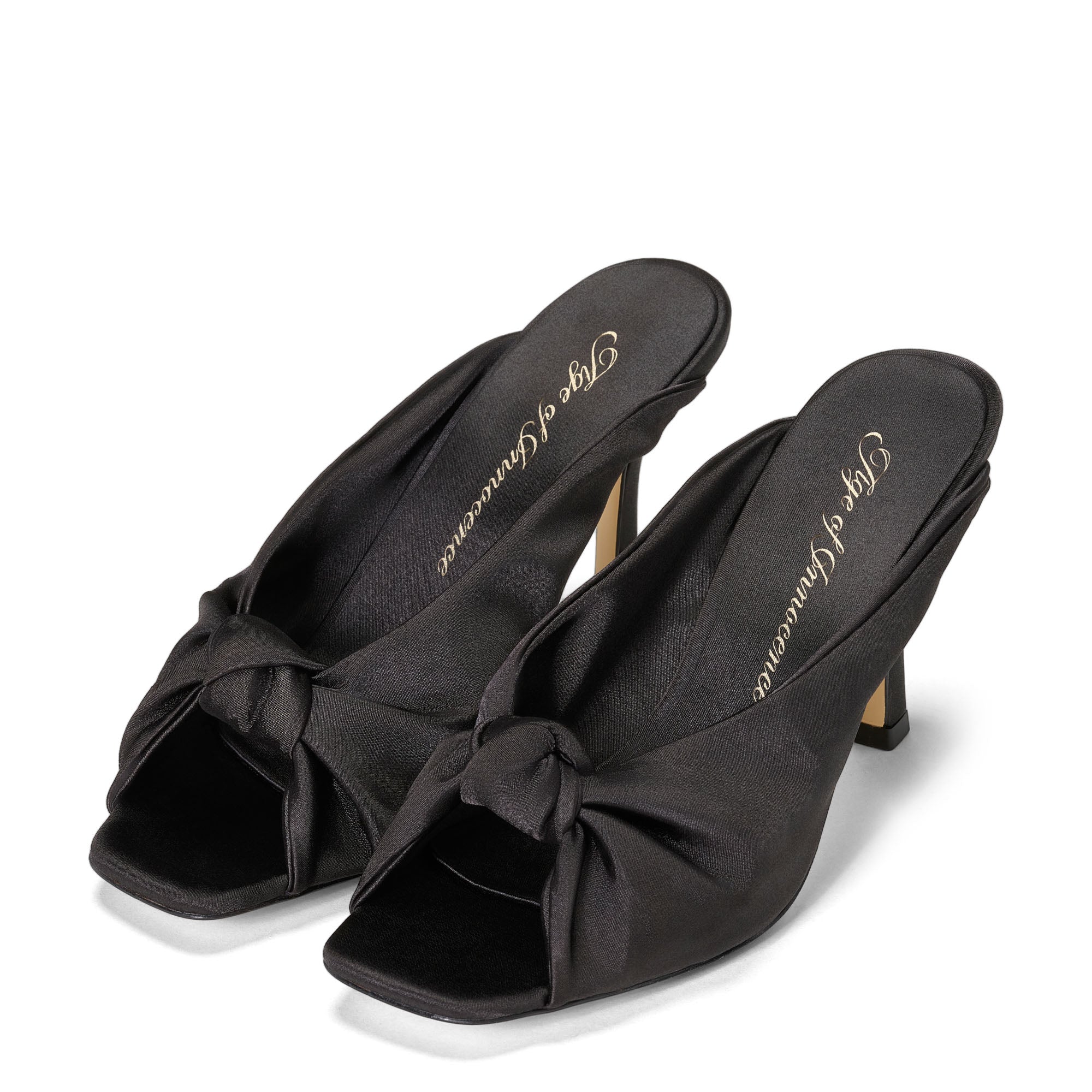 Cindy Black Mules