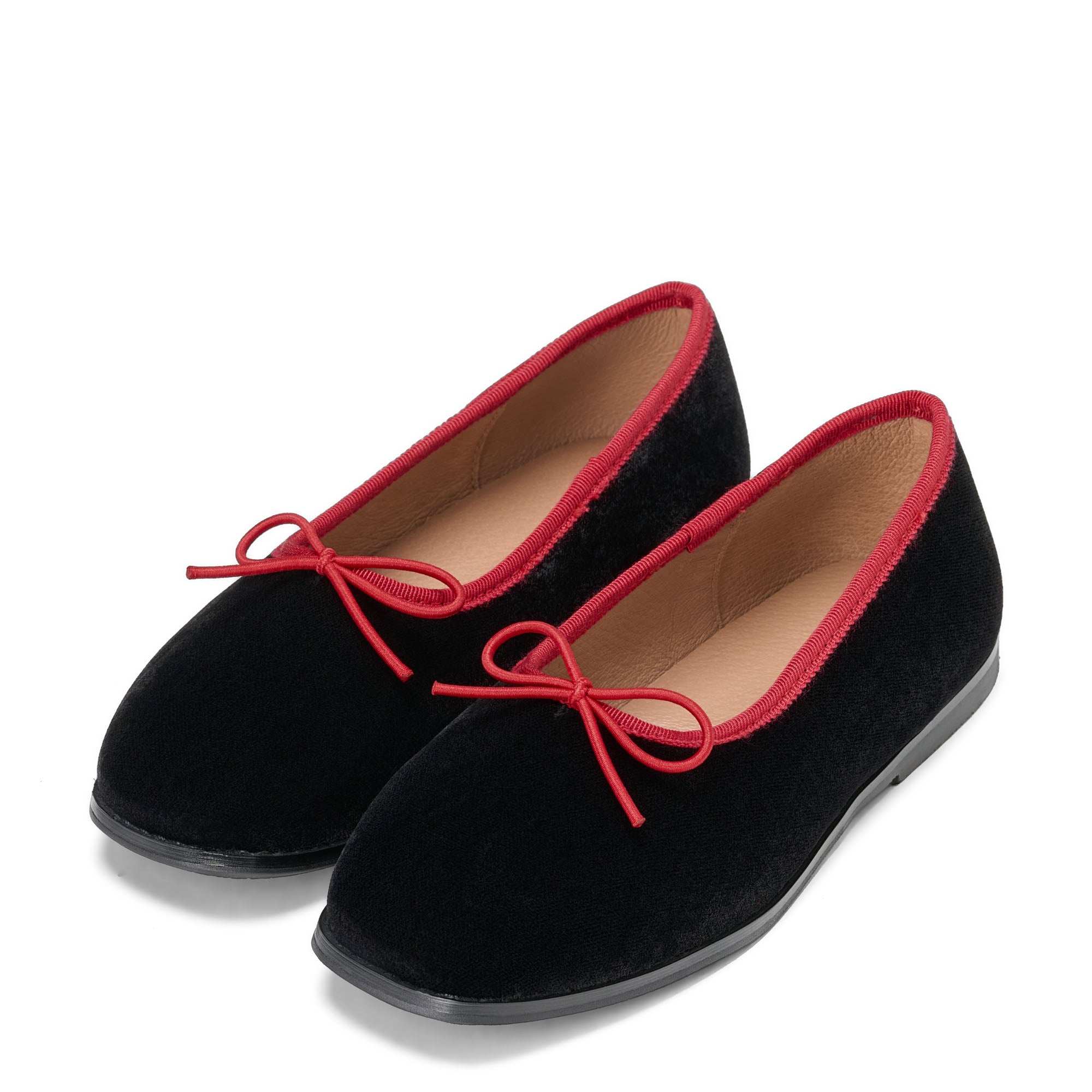 Carmen Black/Red Shoes