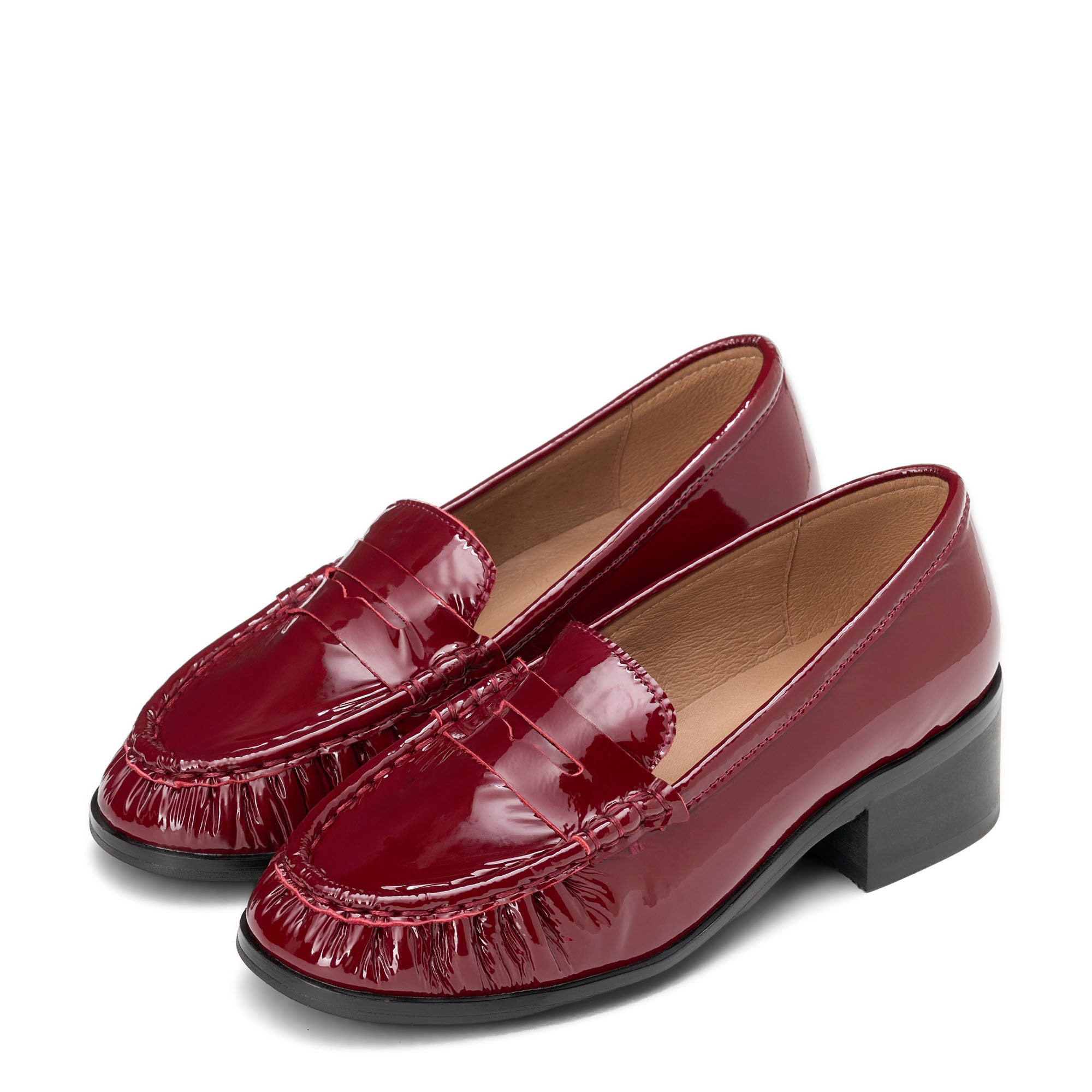 Aveline Burgundy Shoes
