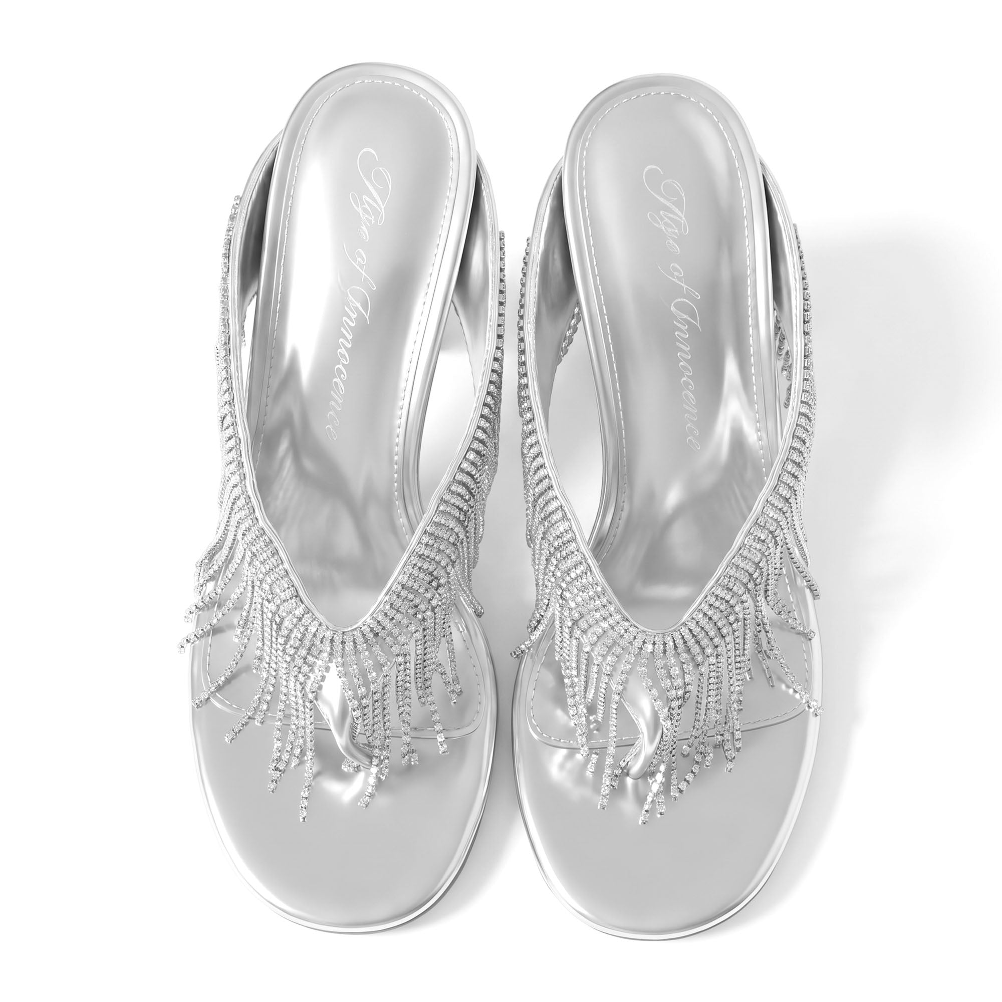 Vivara Silver Mules
