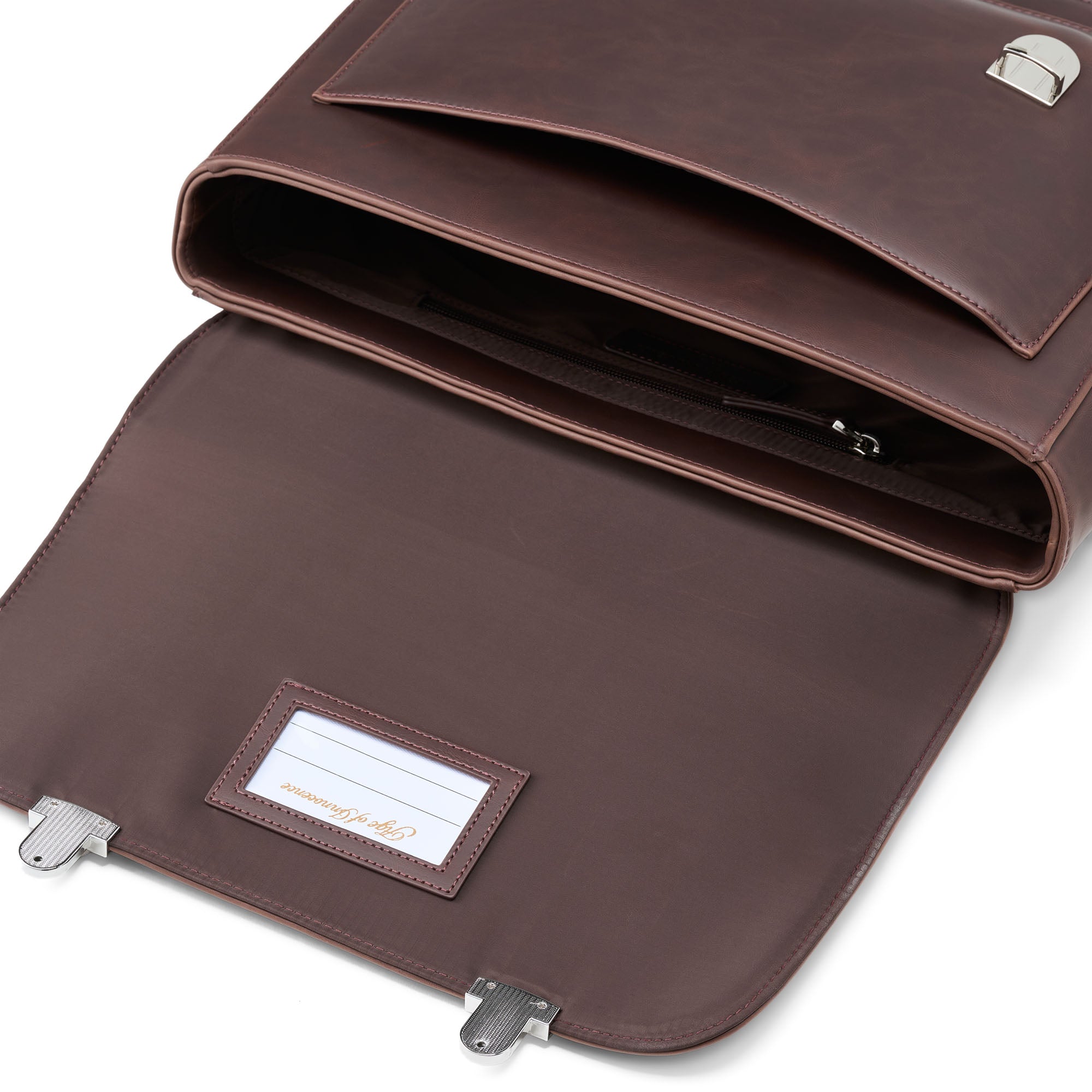 Boston PU Brown Schoolbag