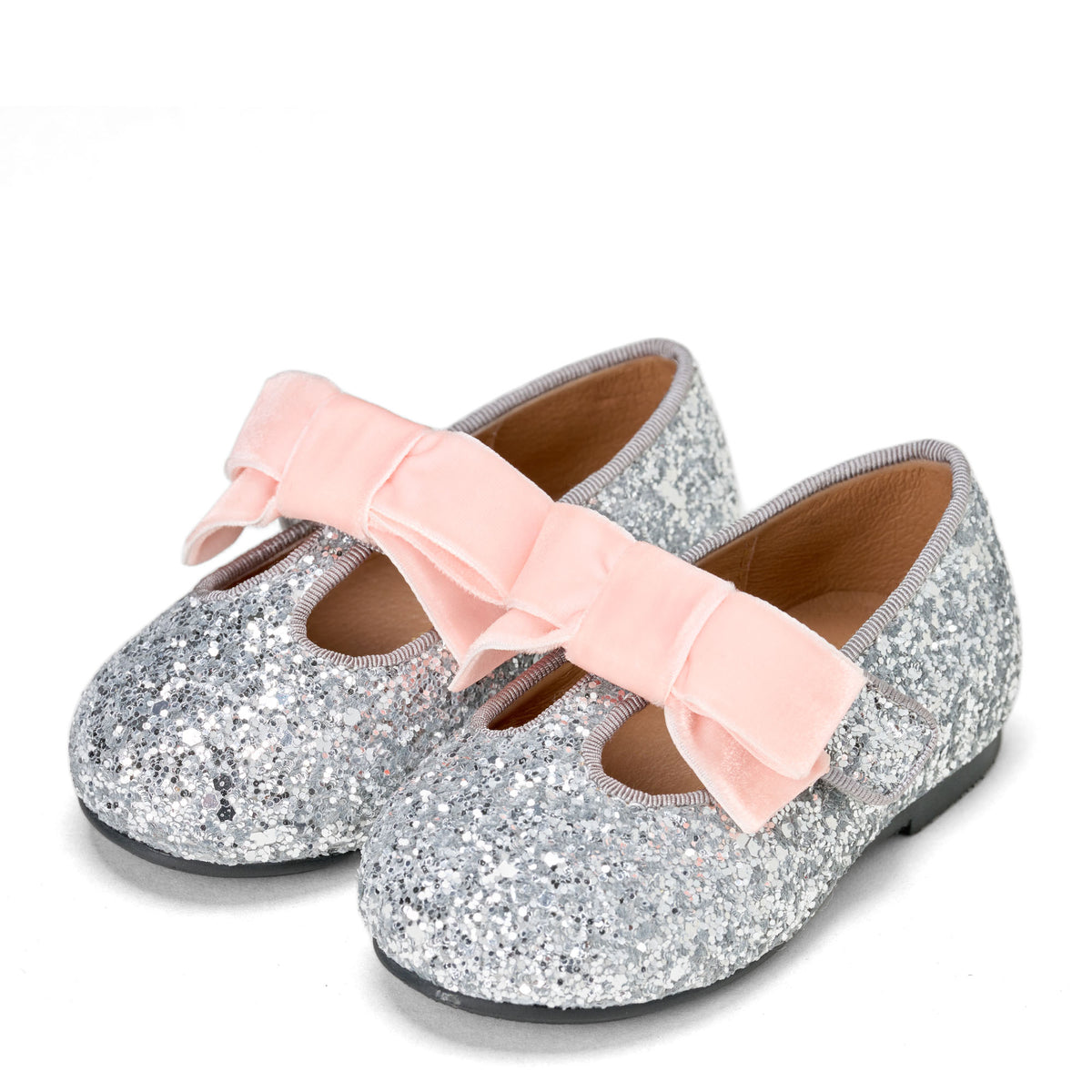 Yael Glitter Silver/Pink Shoes