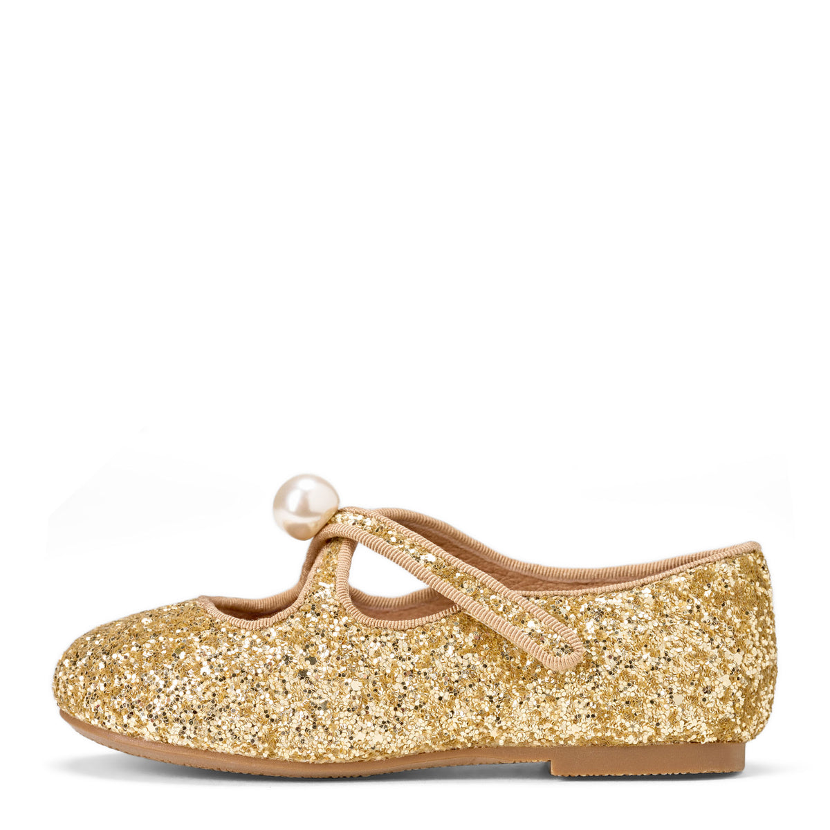 Kristen Glitter Gold Shoes