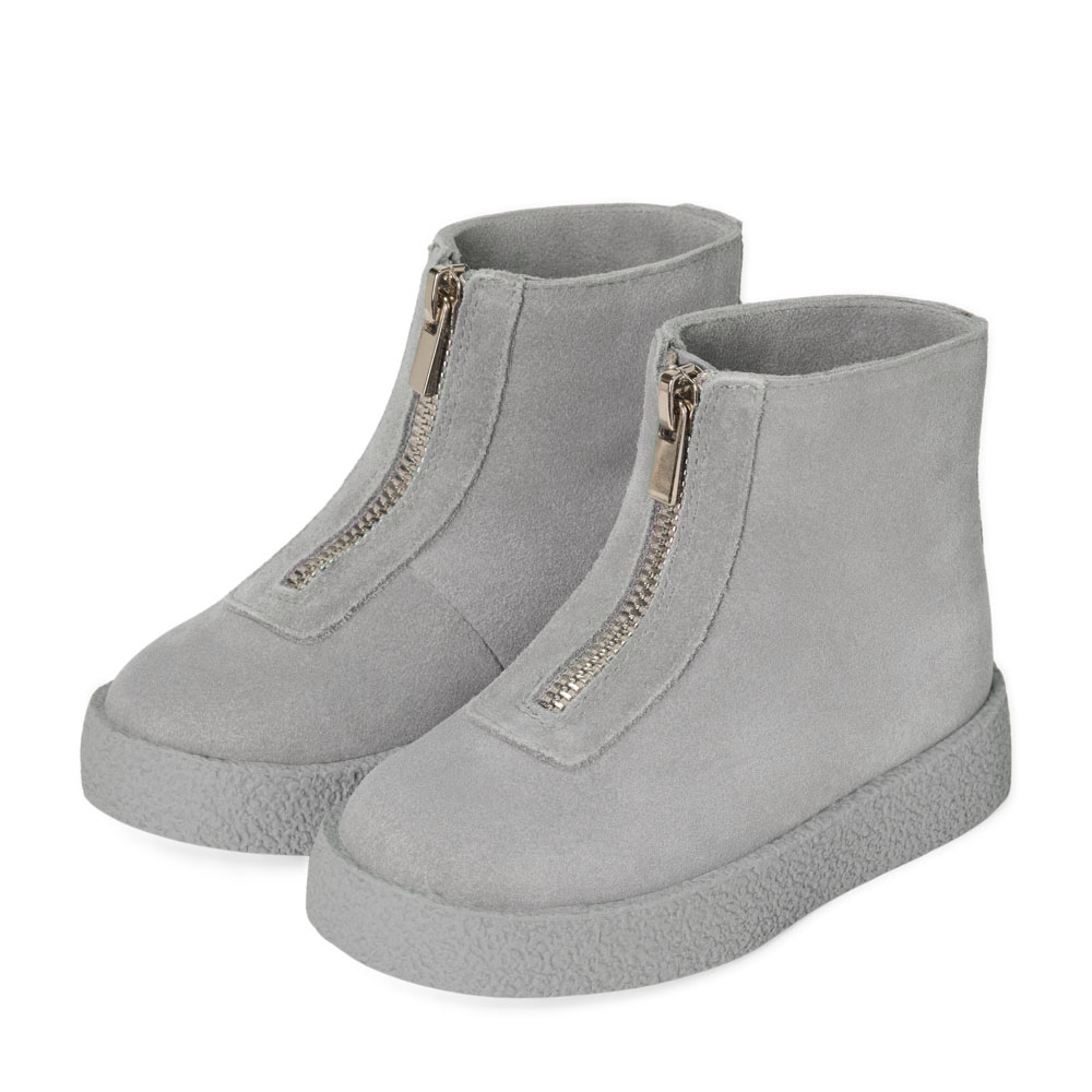 Leah Suede Grey