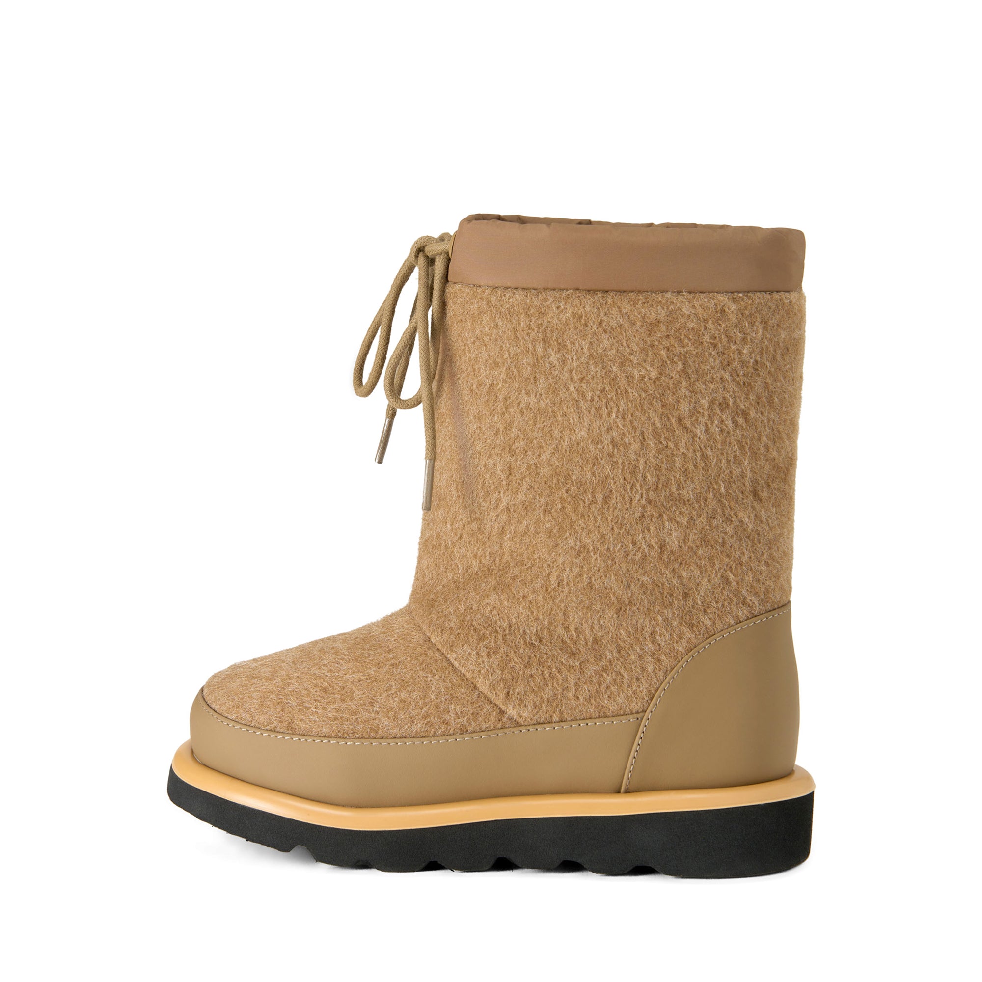 Rey Wool Beige Boots